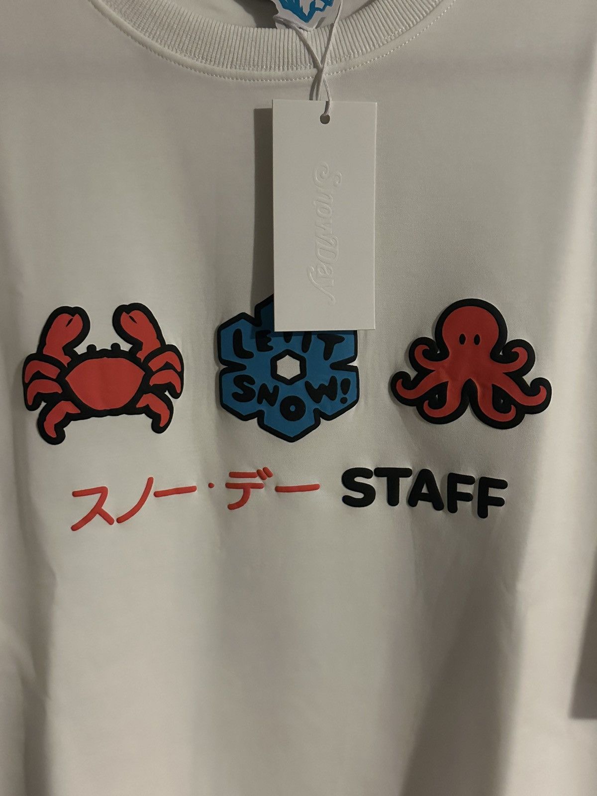 Snowday Snowday Osaka Crab STAFF Tee M Size US M / EU 48-50 / 2 - 5 Thumbnail