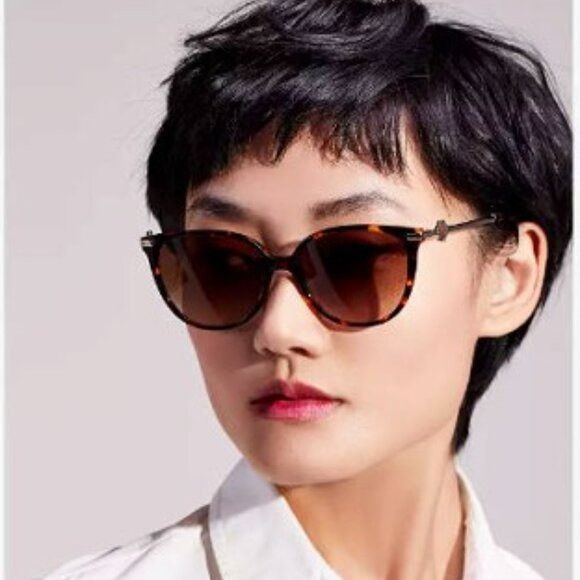 Kate Spade Kate Spade KRISTINA/G/S 0IWB FF Sunglasses Green Cat Eye Size ONE SIZE - 5 Thumbnail