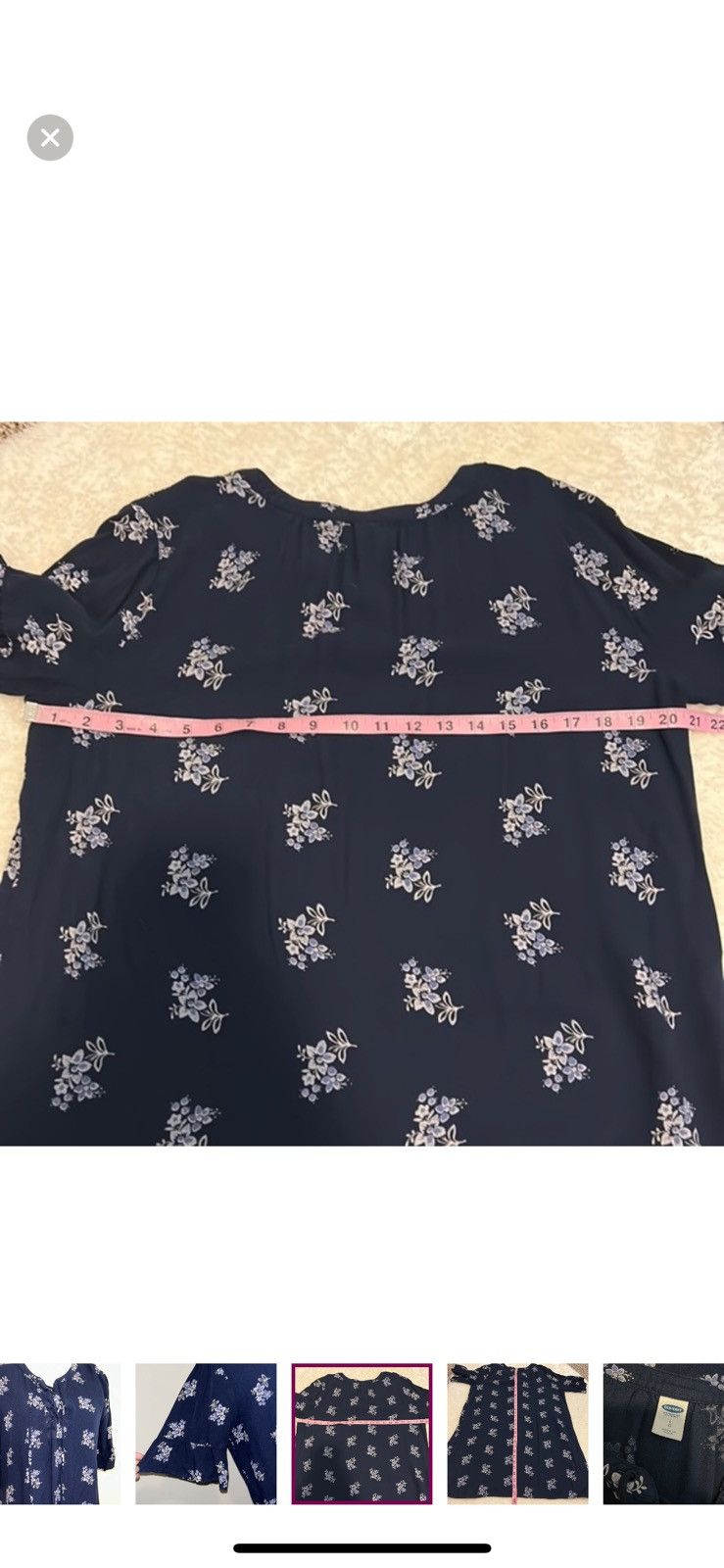 Old Navy Old navy large floral shift dress Size L / US 10 / IT 46 - 2 Thumbnail