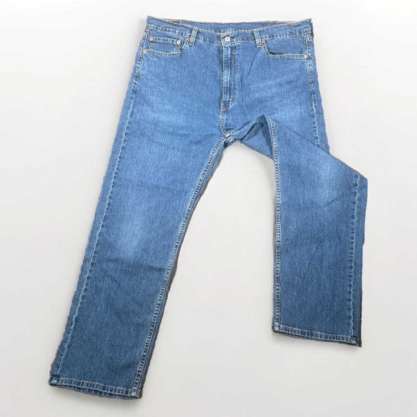 Levi's Levi's Levis 505 Jeans Denim Blue Regular Fit 40x30 Mens Regular Size 40 Inseam 30 Blue Jeans Regular Fit Mens Size US 40 / EU 56 - 2 Thumbnail