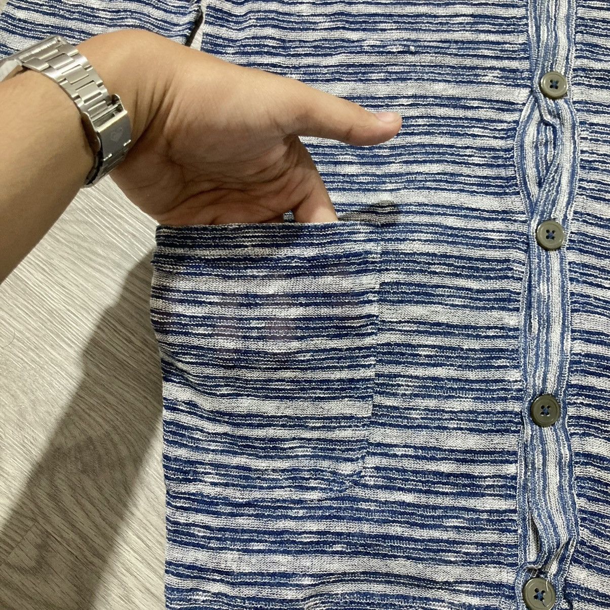 Japanese Brand 2000s Semanticdesign Knitted Cardigan Striped Lgb Style Size US S / EU 44-46 / 1 - 9 Thumbnail