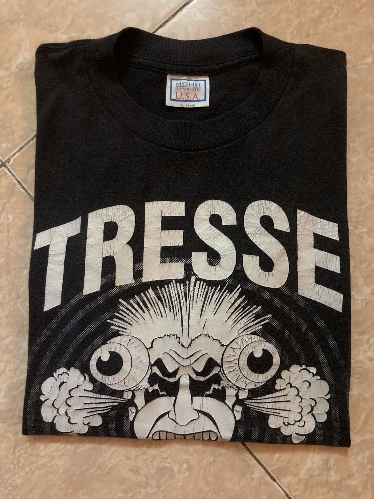 Band Tees × Rap Tees × Vintage Vintage 90s Stressed Out Jazzy Wit Da Joint Tshirt Size US XL / EU 56 / 4 - 8 Thumbnail