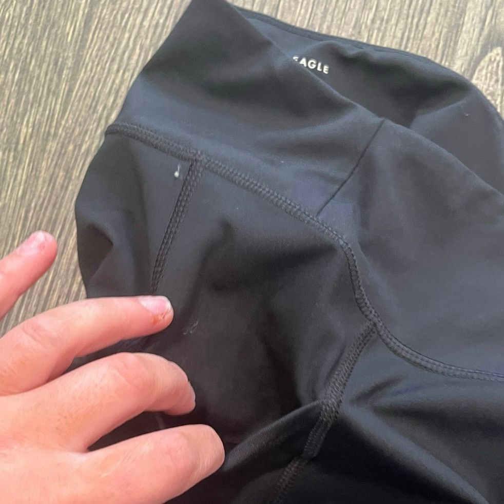 American Eagle Outfitters American Eagle The Everything Pocket Bike Shorts Black M Size 25" / US 0 / IT 36 - 4 Thumbnail