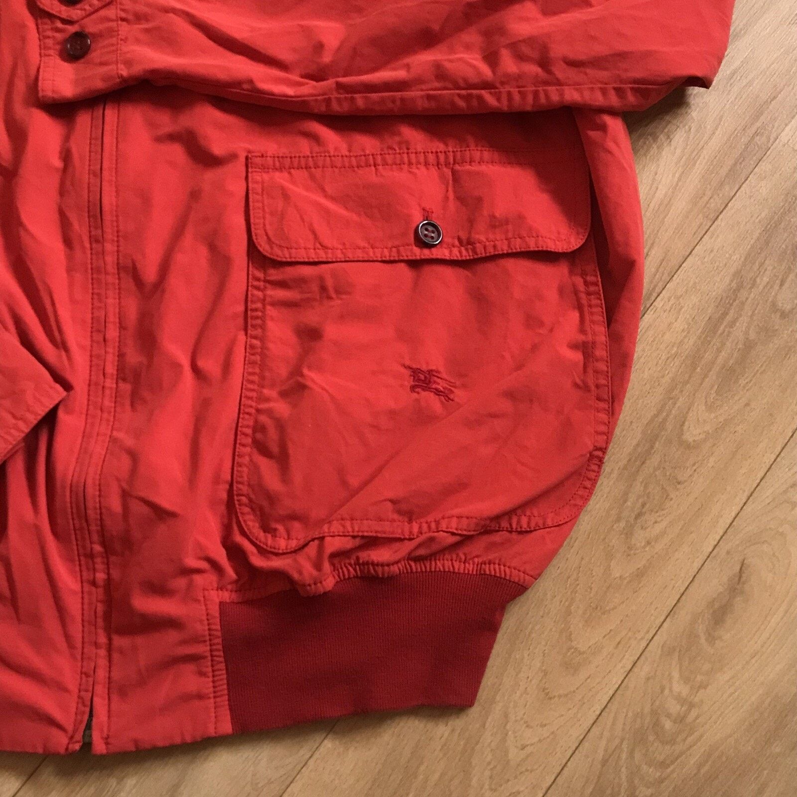 Burberry VINTAGE BURBERRY Bomber Jacket lightweight coat men's Size US XL / EU 56 / 4 - 3 Thumbnail