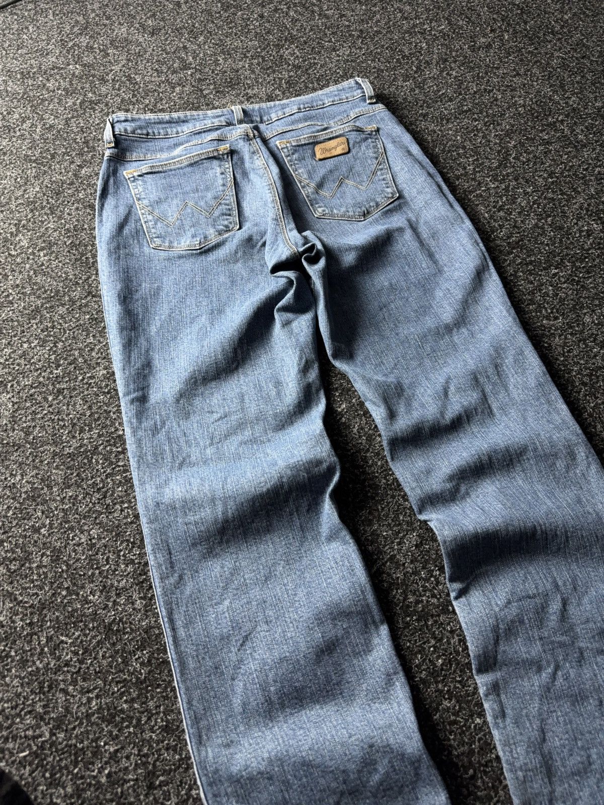 Wrangler Vintage Western Wrangler Straight Leg Jeans Denim Pants Size 31" - 13 Thumbnail
