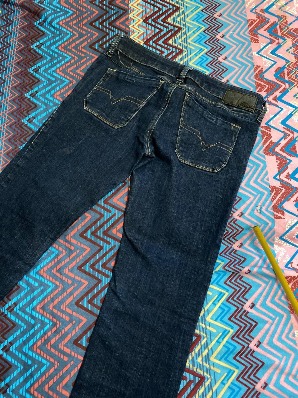 Diesel vintage jeans pants Y2K Diesel LOWKY STRETCH Size US 27 - 20 Thumbnail