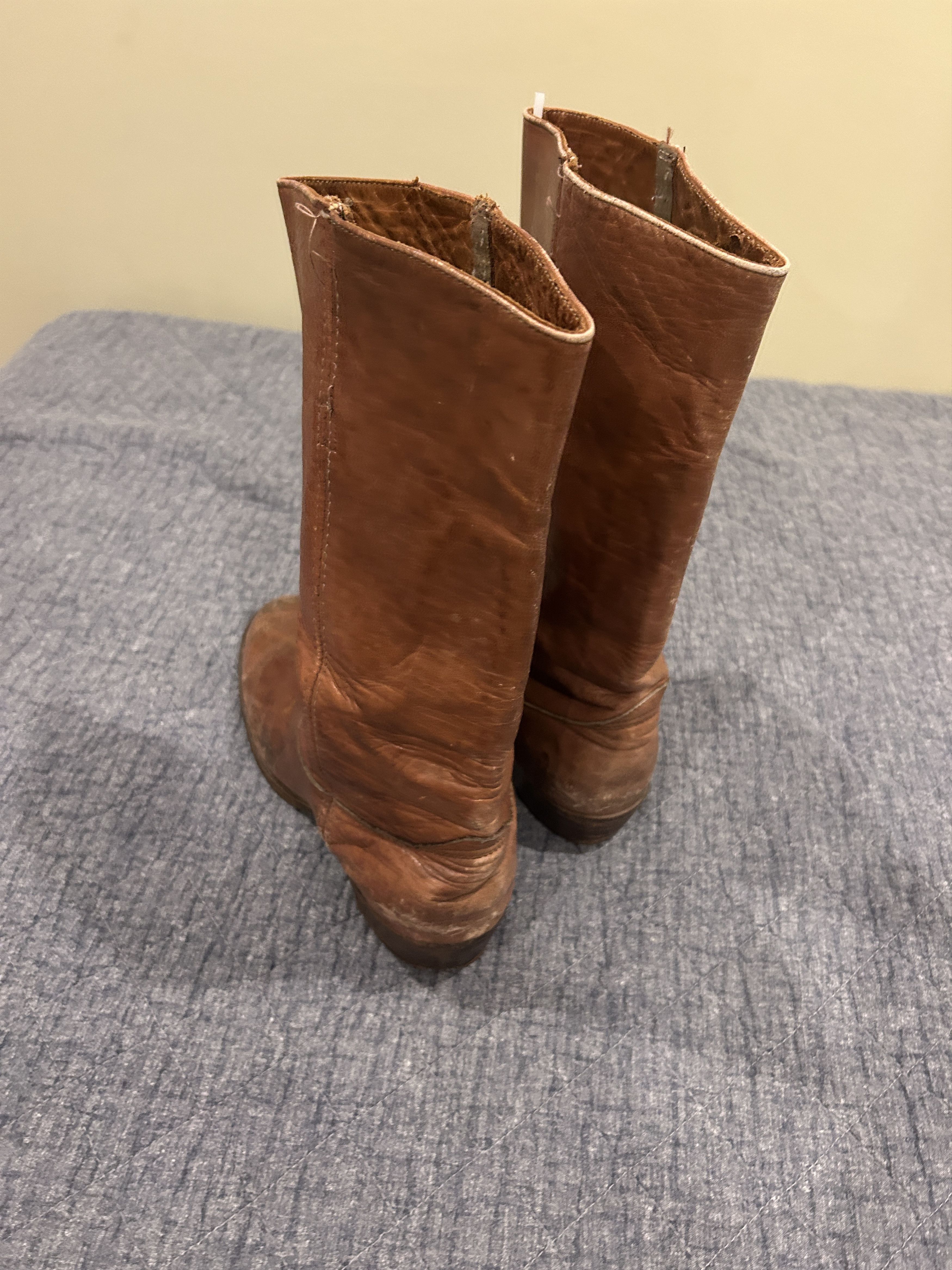 Frye Frye Boots - Vintage from 1970s - size 9.5-10 Size US 9.5 / EU 42-43 - 4 Thumbnail