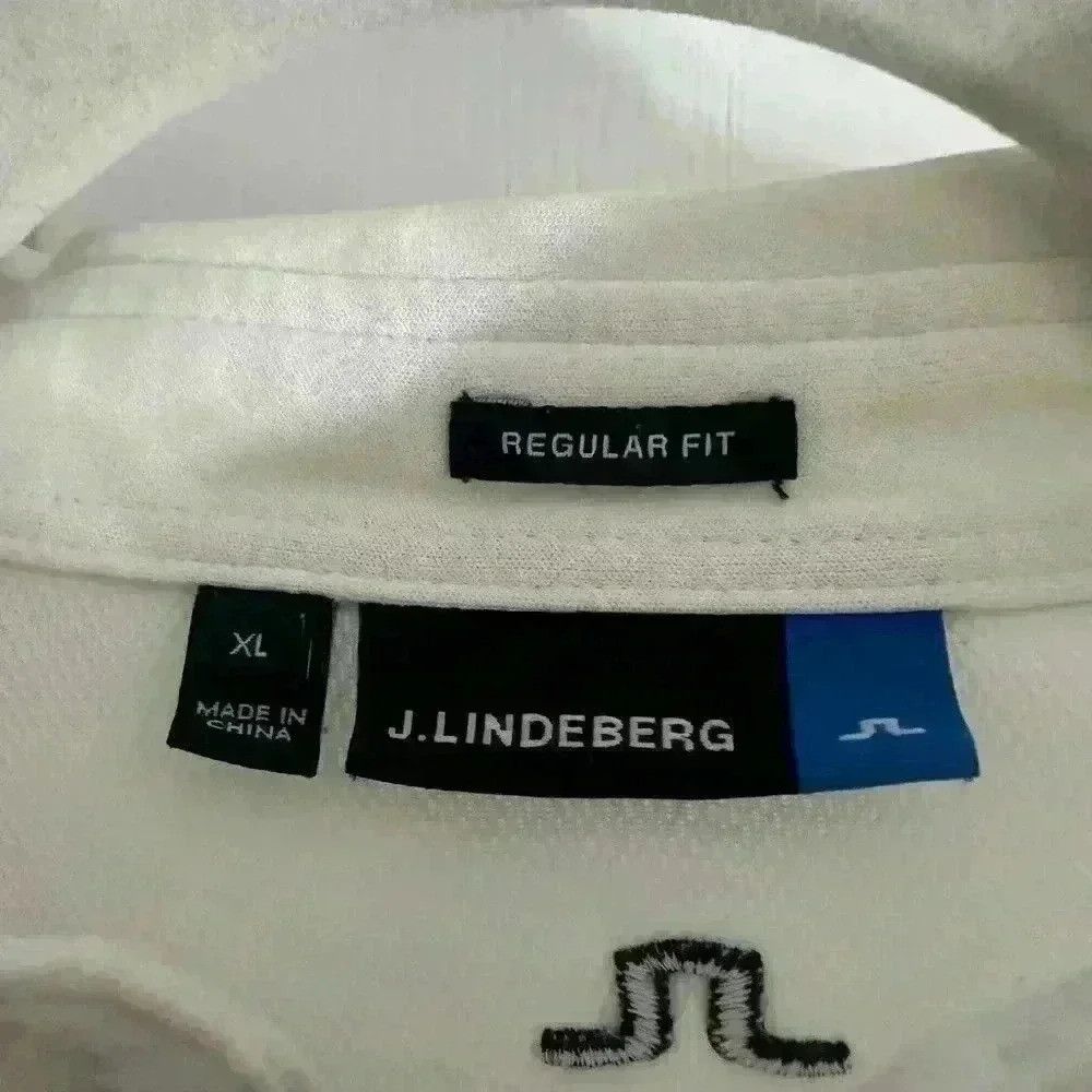 J.Lindeberg J.Lindeberg White designer polo Size US XL / EU 56 / 4 - 2 Thumbnail