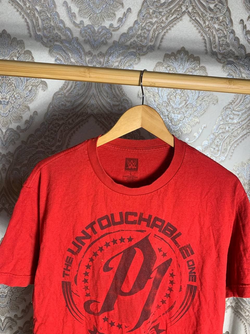 WWE VERY RARE WWF AJ UNTOUCHABLE ONE STYLES WRESTLING RETRO 90s Size US L / EU 52-54 / 3 - 2 Thumbnail