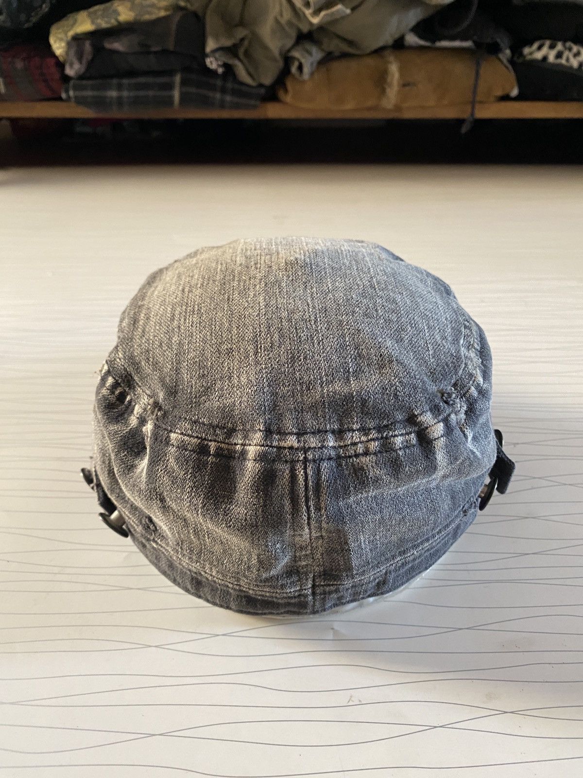 Le Grande Bleu (L.G.B.) Nicole st gilles distressed patch hats Size ONE SIZE - 6 Thumbnail