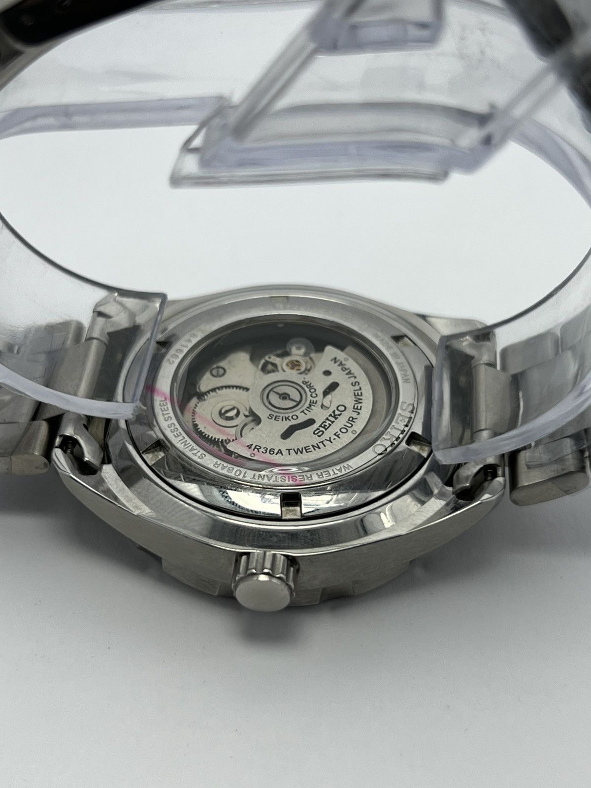 Seiko Seiko Sports Automatic Directional Bazel Day/Date Japan Size 44 - 11 Thumbnail