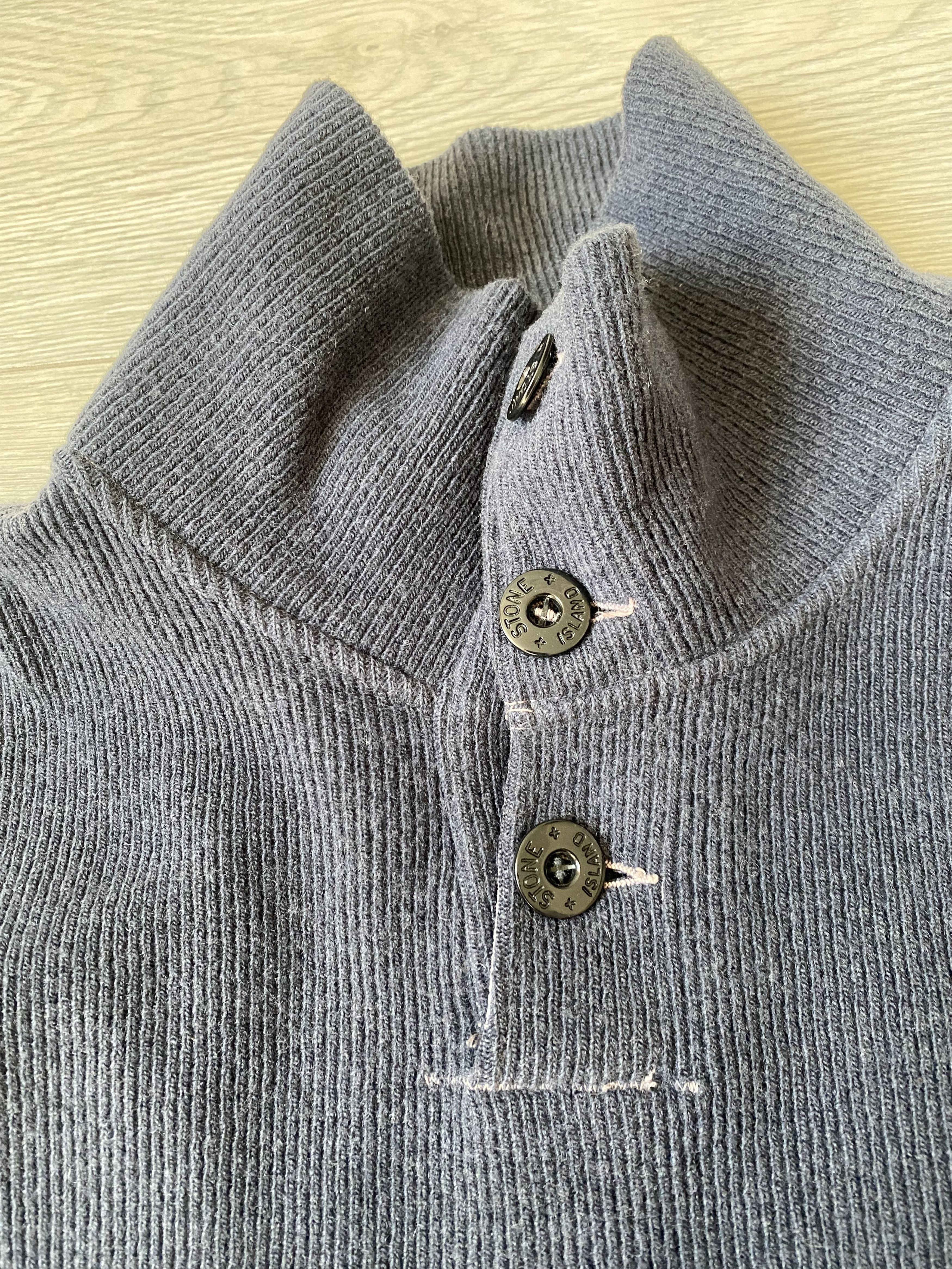 Massimo Osti × Stone Island Stone Island Vintage Big Logo Sweater Size US M / EU 48-50 / 2 - 6 Thumbnail