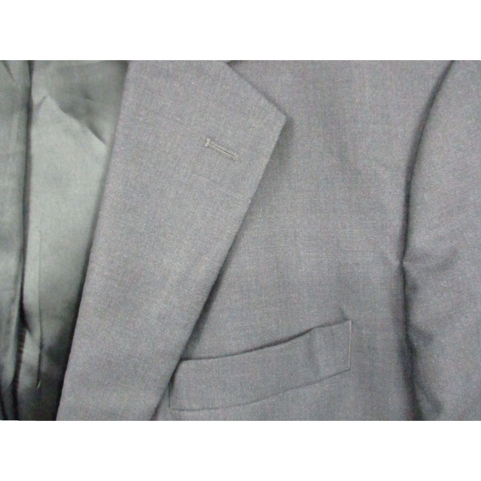 Brooks Brothers Brooks Brothers 346 Blazer Jacket 44L Men's Sports Coat Wool Stretch Blazer Regular Notch Wool Blend Gray 44 Mens Sports Coat Blazer 44L Size 44R - 5 Thumbnail