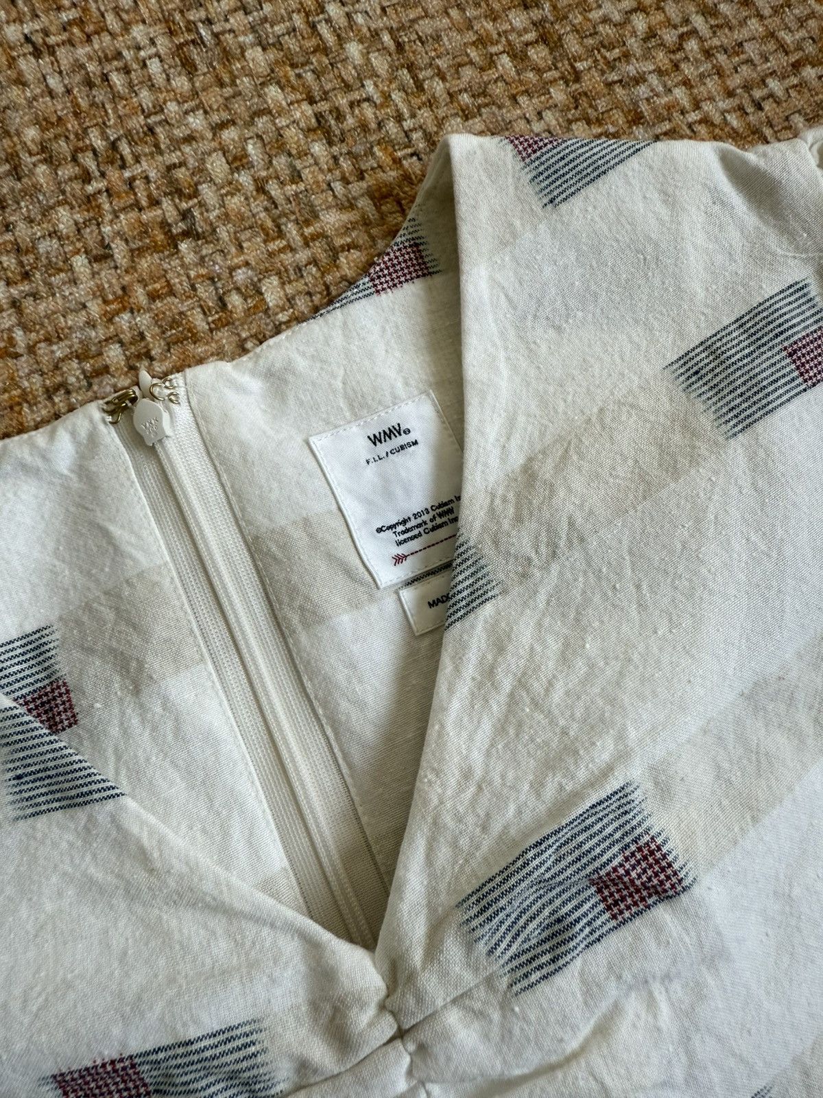Visvim WMV VISVIM PATTIE ONE PIECE KASURI(N.D.) 23SS Size S / US 4 / IT 40 - 3 Thumbnail