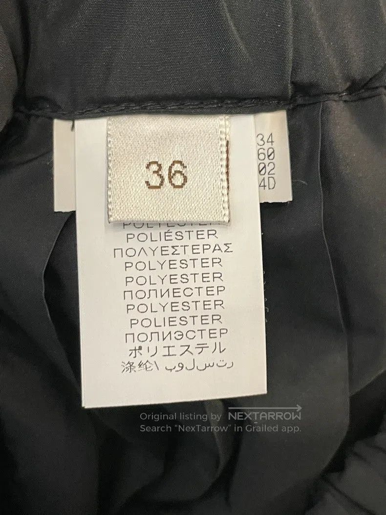 Brunello Cucinelli Brunello Cucinelli Black Polyester Pleated Wide Leg Pants Size 24" / US 00 / IT 34 - 3 Thumbnail