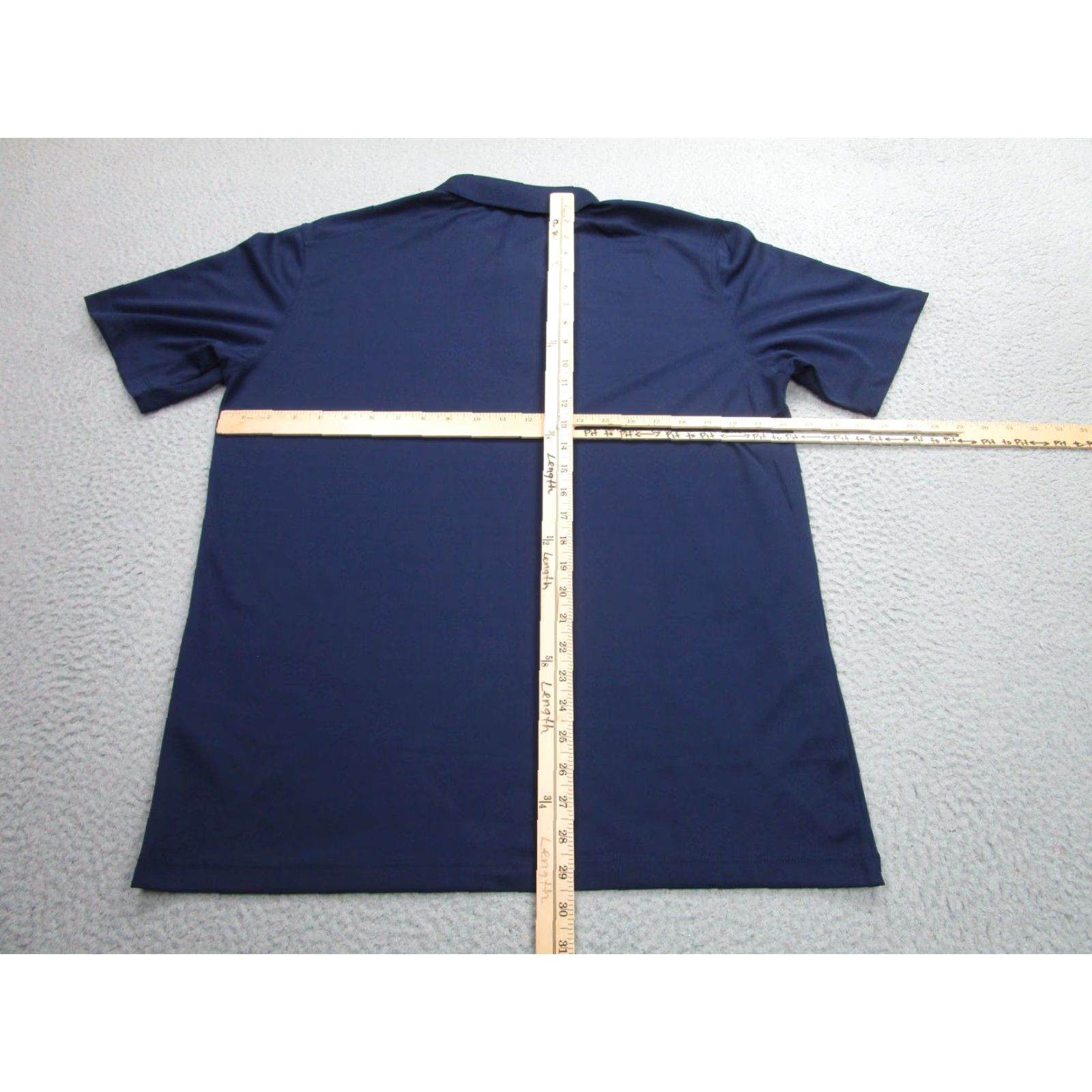Vintage Notre Dame Volleyball Shirt Mens Large Blue Sport Tek Polo Performance Athletic Size US L / EU 52-54 / 3 - 7 Thumbnail