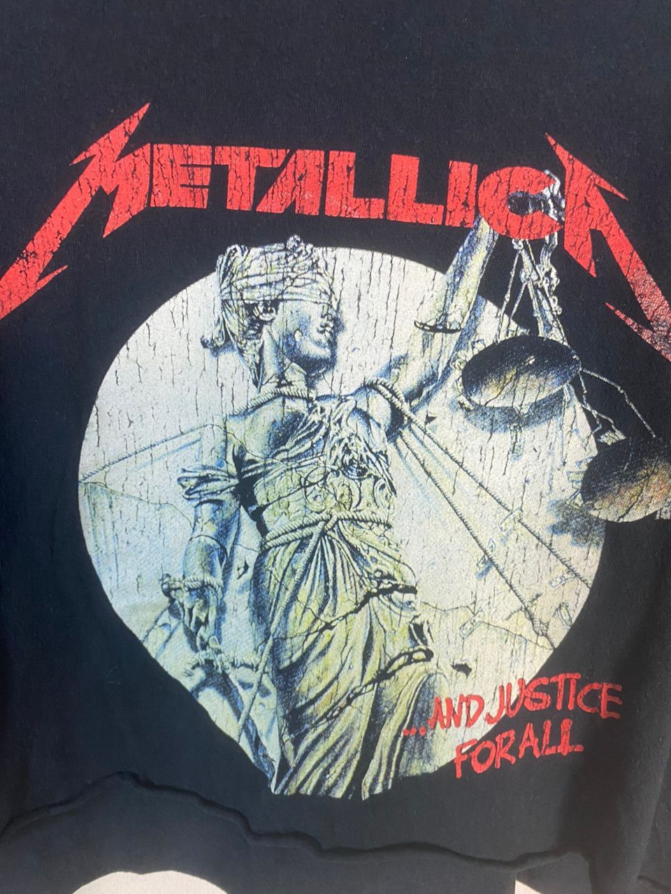 Metallica Unisex🔥Metallica croptop tshirt Size XL / US 12-14 / IT 48-50 - 4 Thumbnail