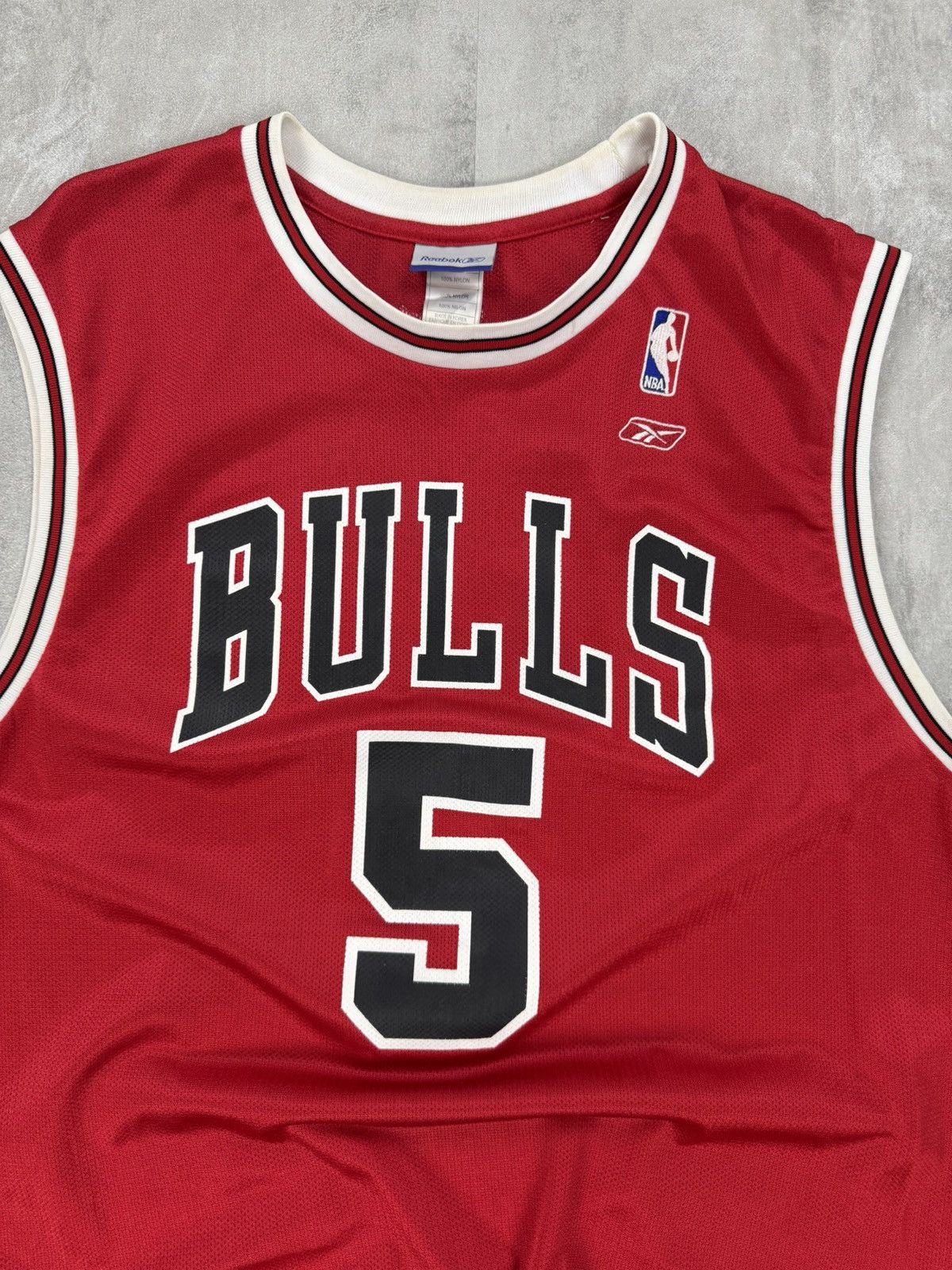 Reebok Reebok Chicago Bulls jersey sleeveless #5 ROSE Size US M / EU 48-50 / 2 - 3 Thumbnail