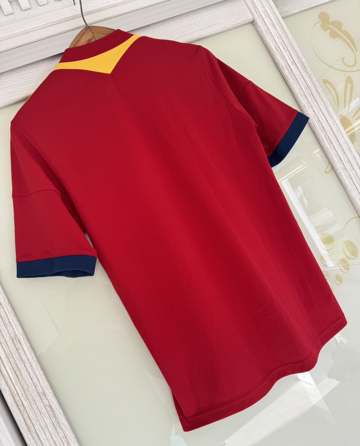 Adidas Spain 2013-2014 Home Soccer Jersey Football Kit Shirt Size US S / EU 44-46 / 1 - 9 Thumbnail