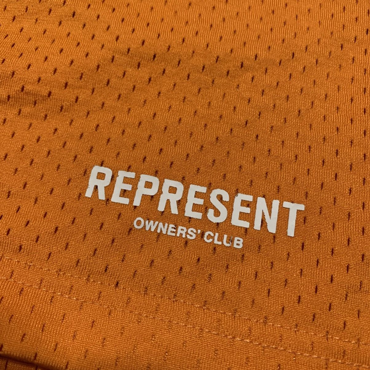 Represent Clo. Represent Medium Shorts Owners Club Mesh Orange Bottoms Size US 32 / EU 48 - 3 Thumbnail