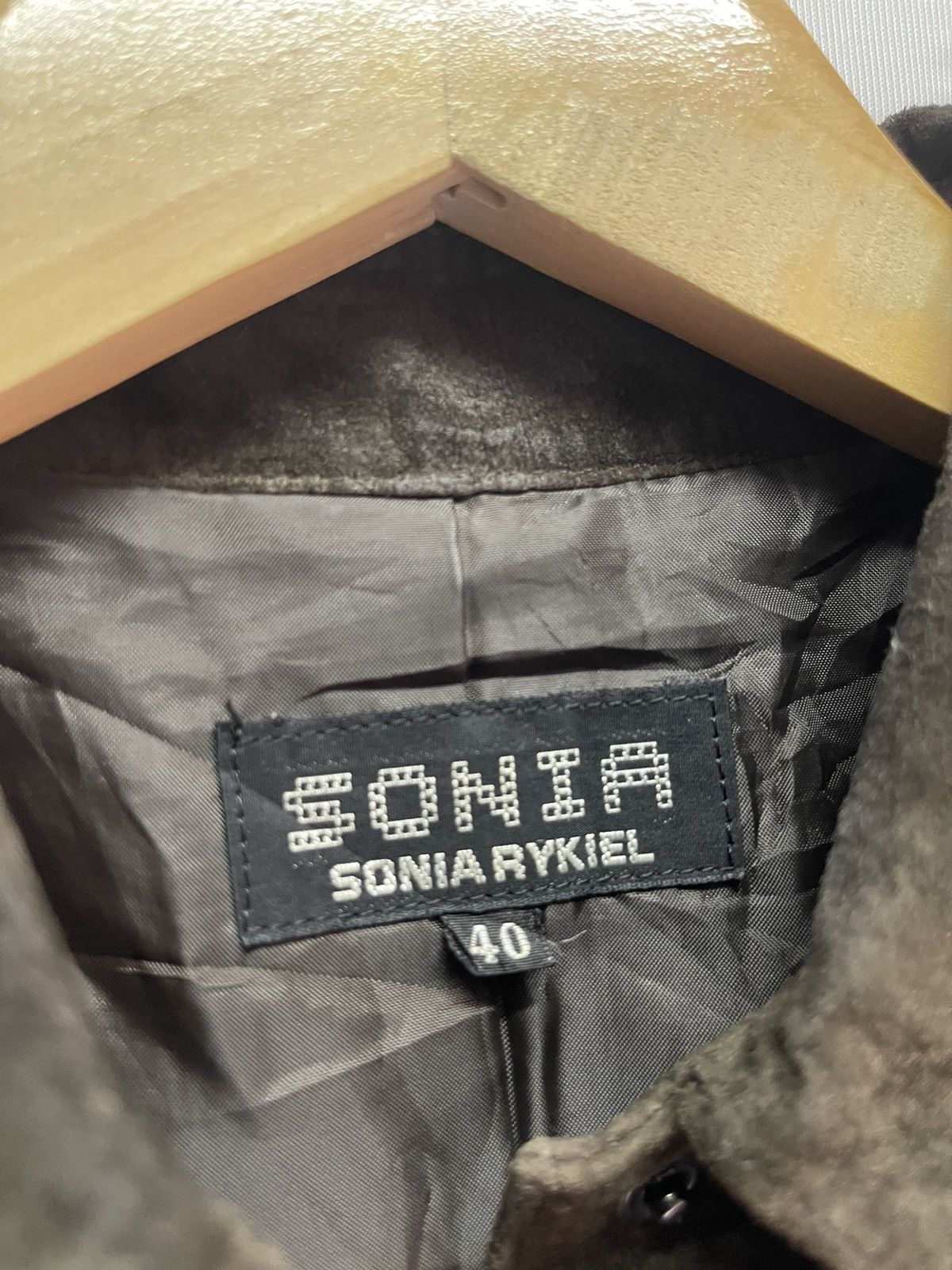 Sonia Rykiel × Vintage VINTAGE SONIA RYKIEL SUEDE LEATHER Size S / US 4 / IT 40 - 4 Thumbnail