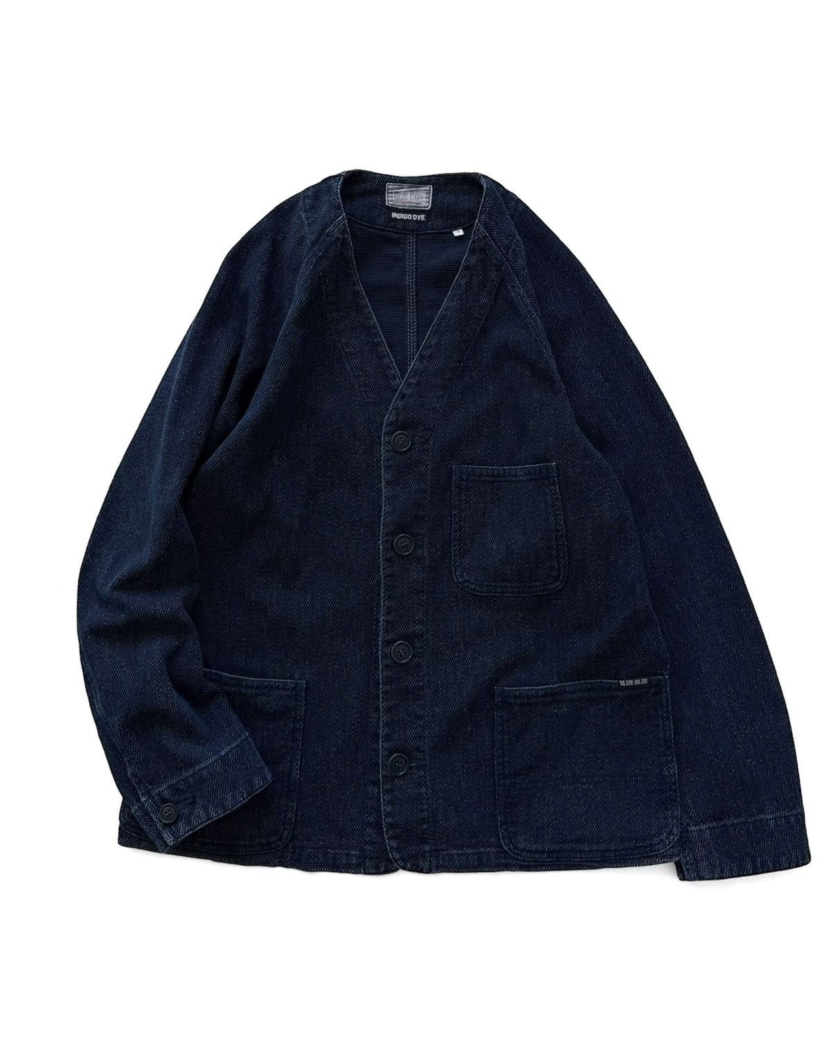Blue Blue Japan BLUE BLUE INDIGO CHORE JACKET Size US L / EU 52-54 / 3 - 1 Thumbnail
