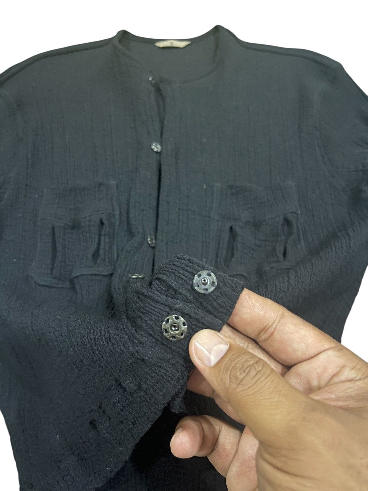 Yohji Yamamoto YOHJI YAMAMOTO CARDIGAN Size US S / EU 44-46 / 1 - 7 Thumbnail