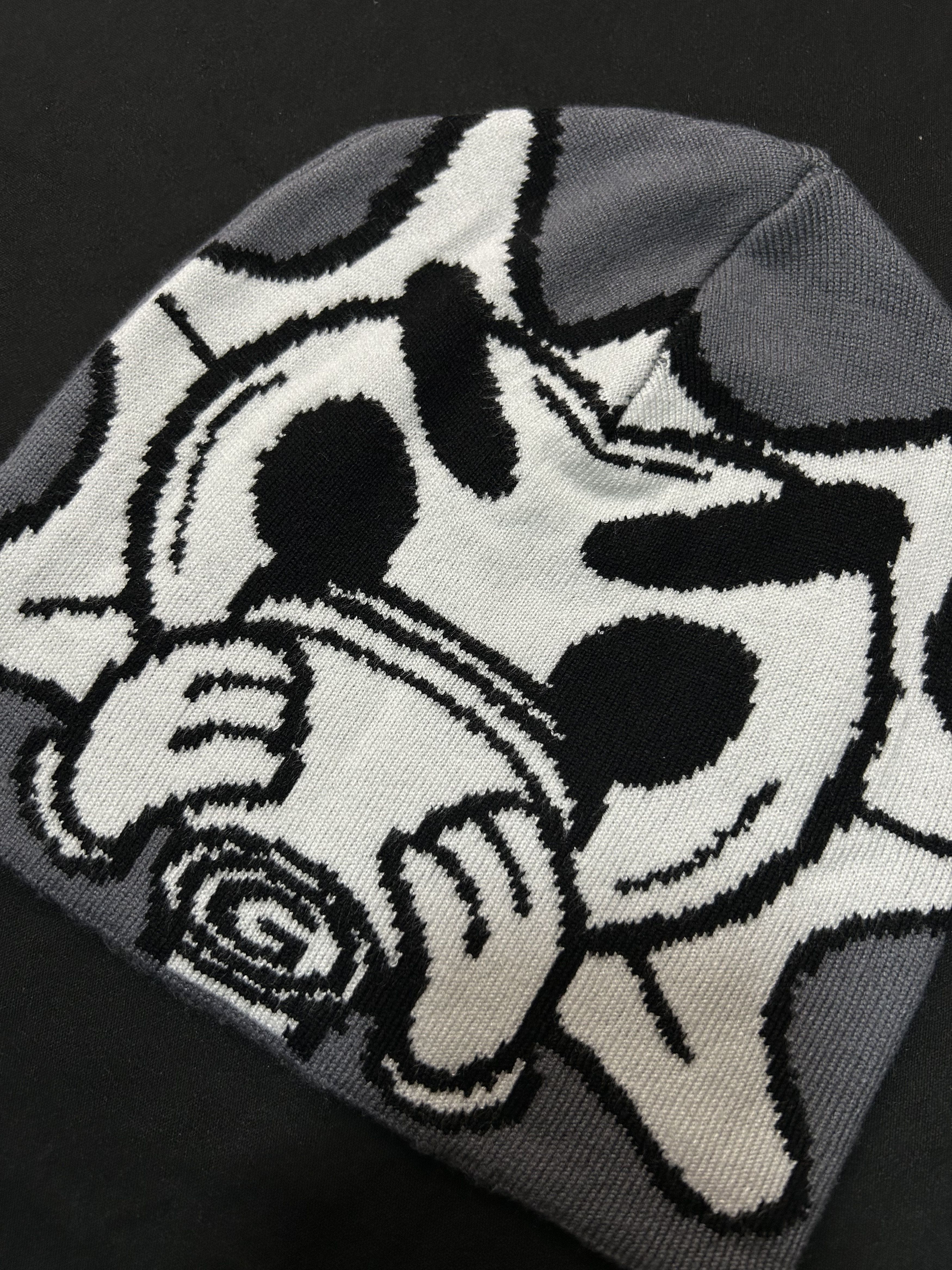 Japanese Brand Deadstock Glo Sun No Cuff Knit Gray Beanie OS Size ONE SIZE - 3 Thumbnail