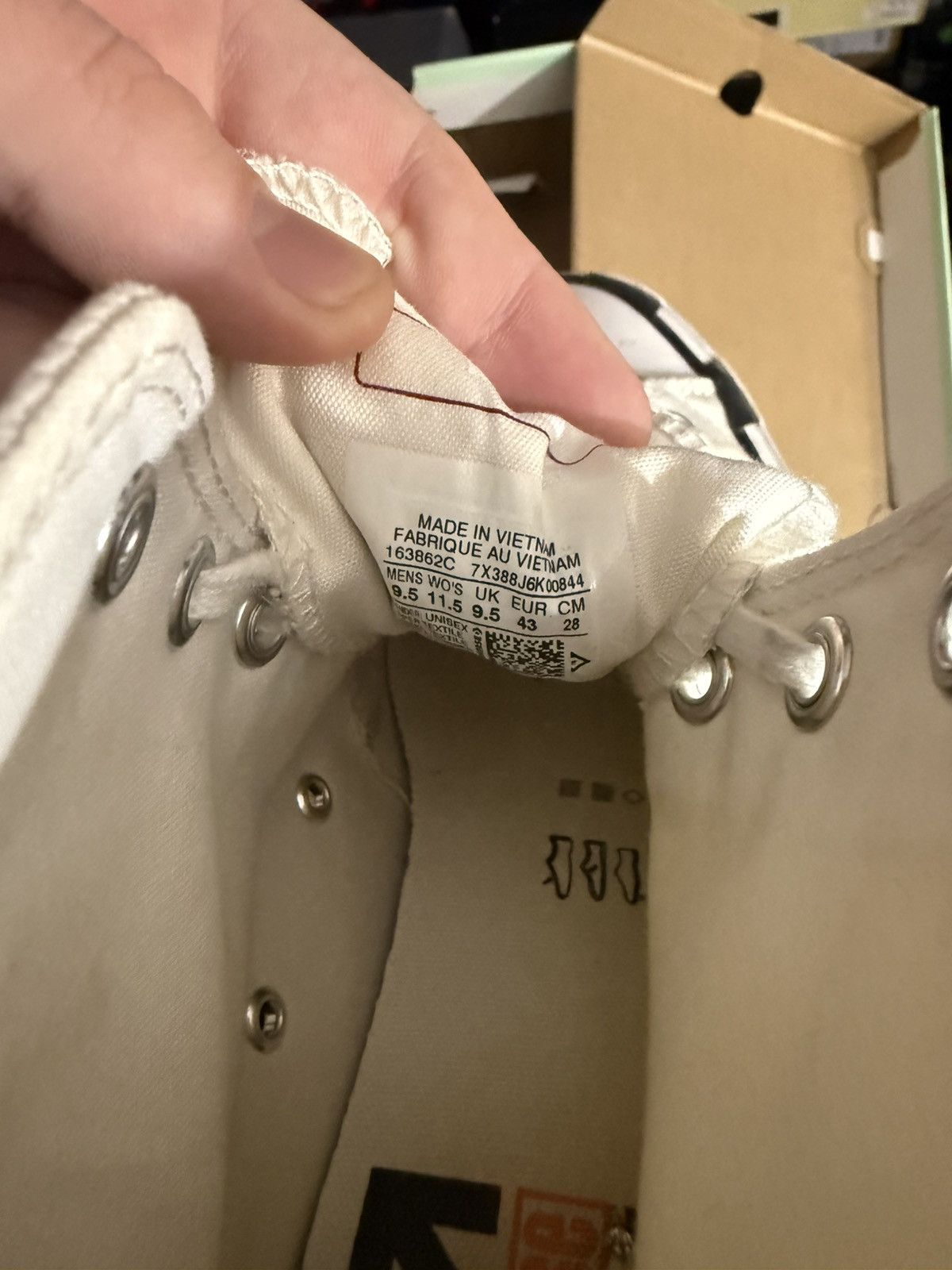 Converse × Off-White Off white converse sz 9.5 Size US 9.5 / EU 42-43 - 7 Thumbnail