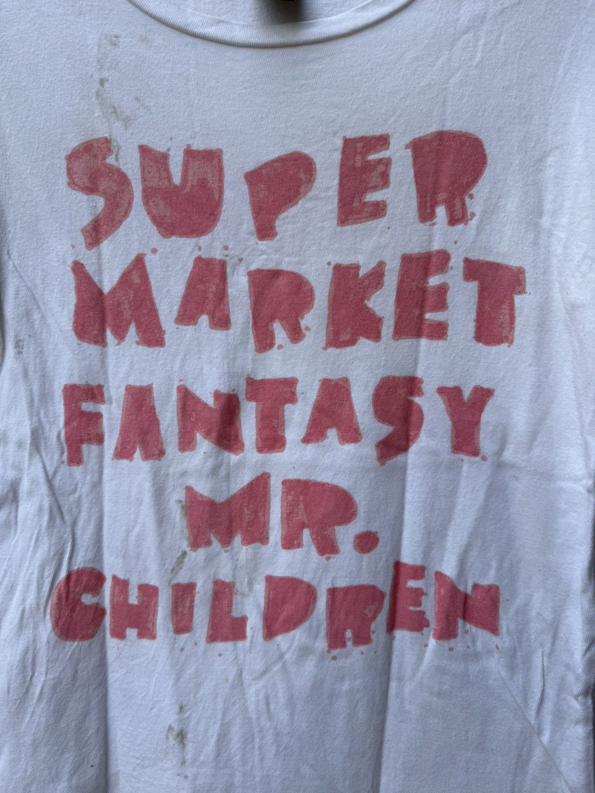 Japanese Brand Vintage Mr. Children Super Market Fantasy Tee Size US S / EU 44-46 / 1 - 4 Thumbnail