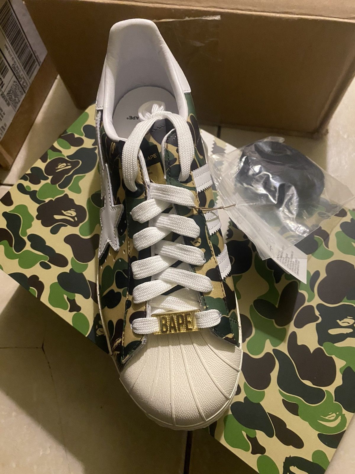 Adidas × Bape adidas Superstar Size US 7 / EU 40 - 3 Thumbnail