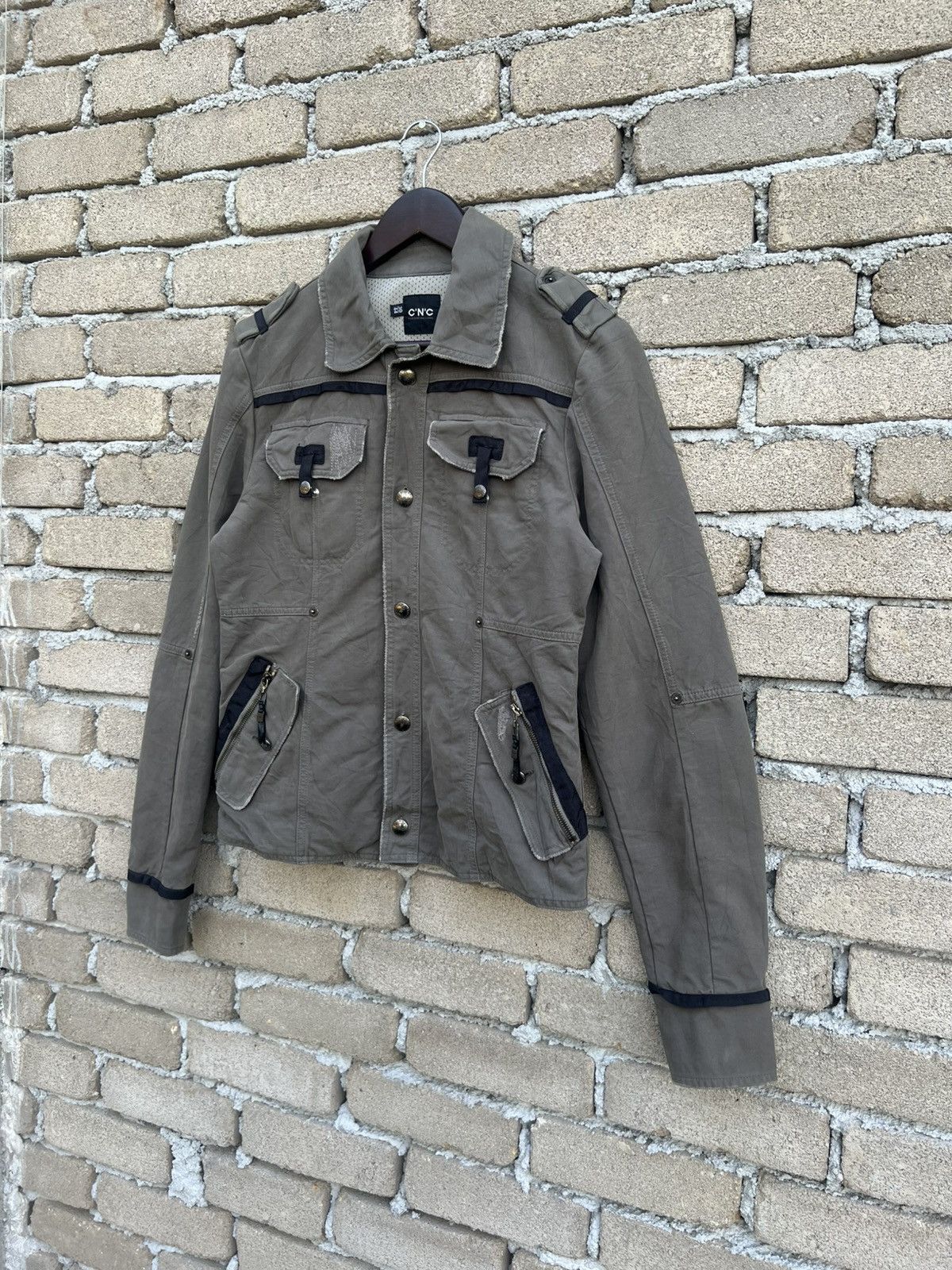 Costume National C'N'C Costume National Tactical Style Jacket Size US S / EU 44-46 / 1 - 4 Thumbnail