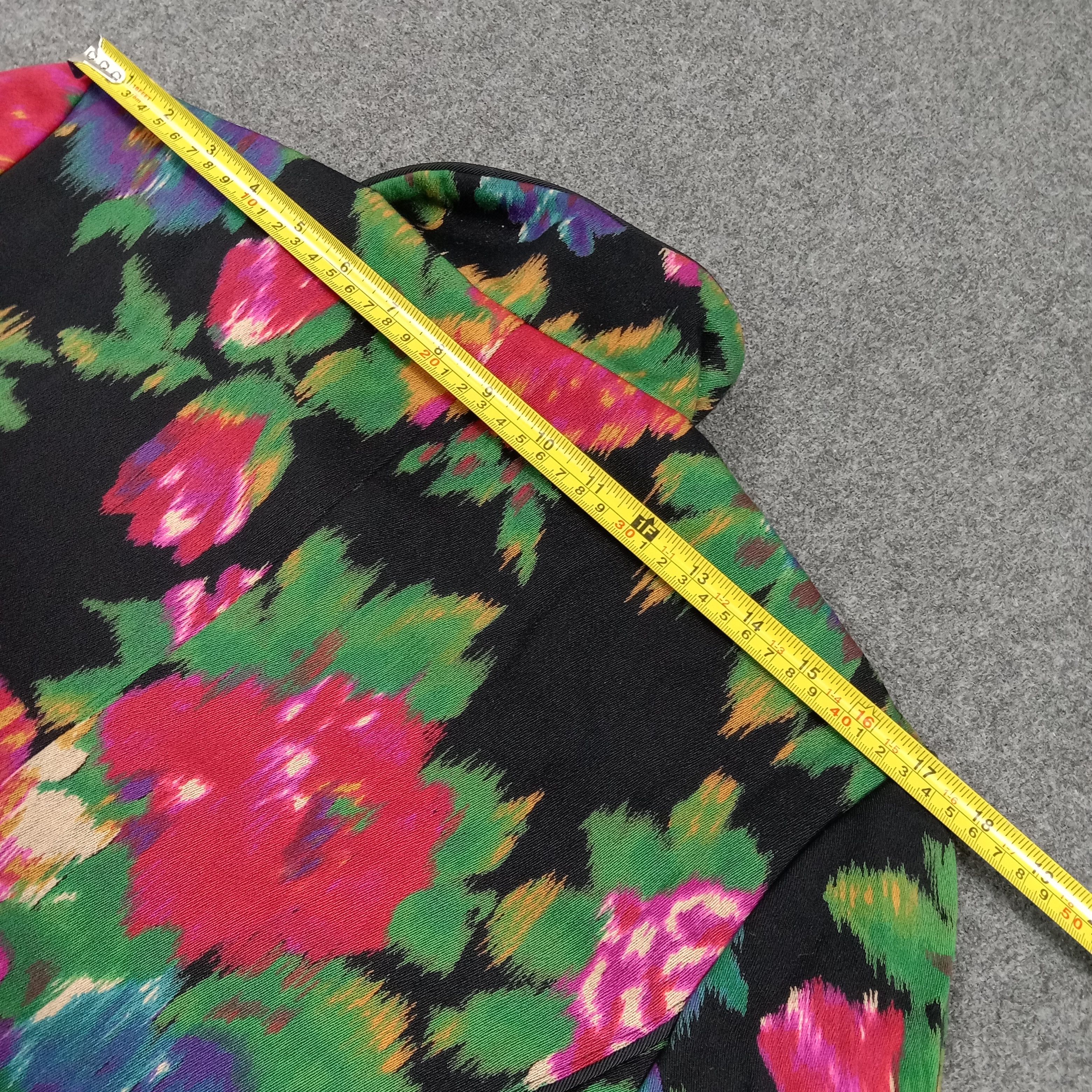Escada Escada by Margaretha Ley Flower Blazer C27315 Size XS / US 0-2 / IT 36-38 - 5 Thumbnail