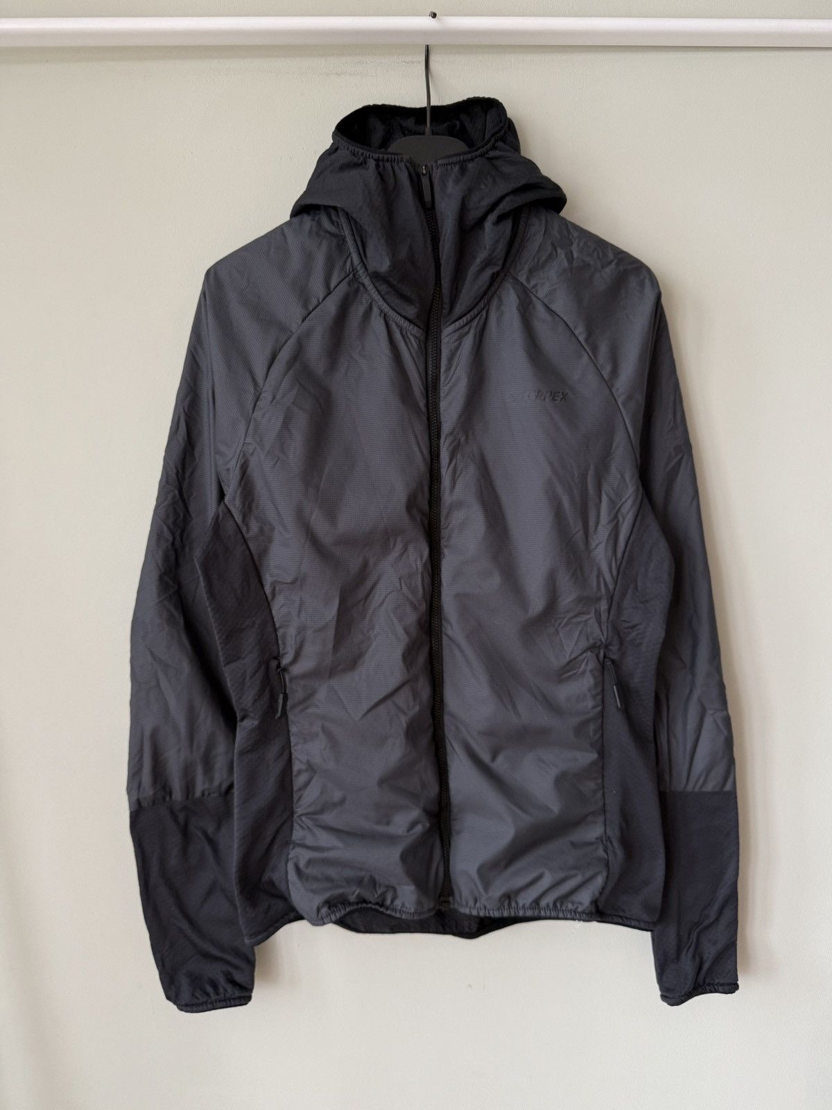 Adidas Adidas Terrex Track black jacket Size S / US 4 / IT 40 - 1 Thumbnail