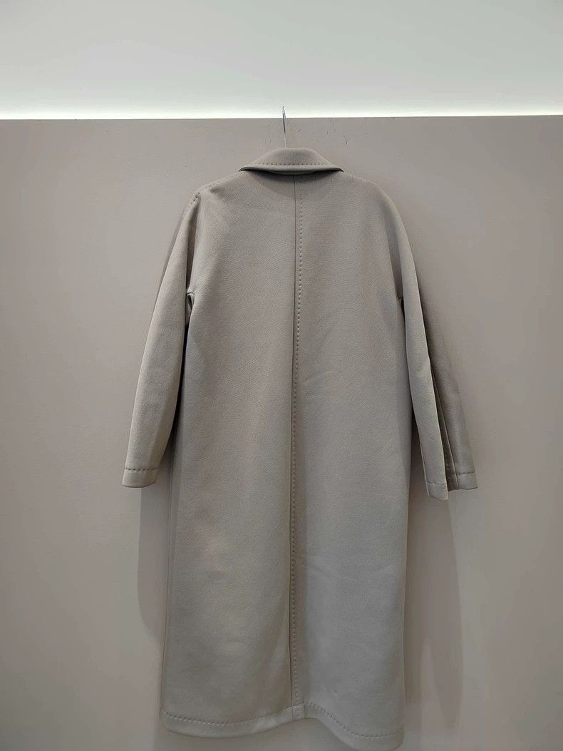 Max Mara Max Mara Madame's light brown double-breasted coat with la Size S / US 4 / IT 40 - 2 Thumbnail