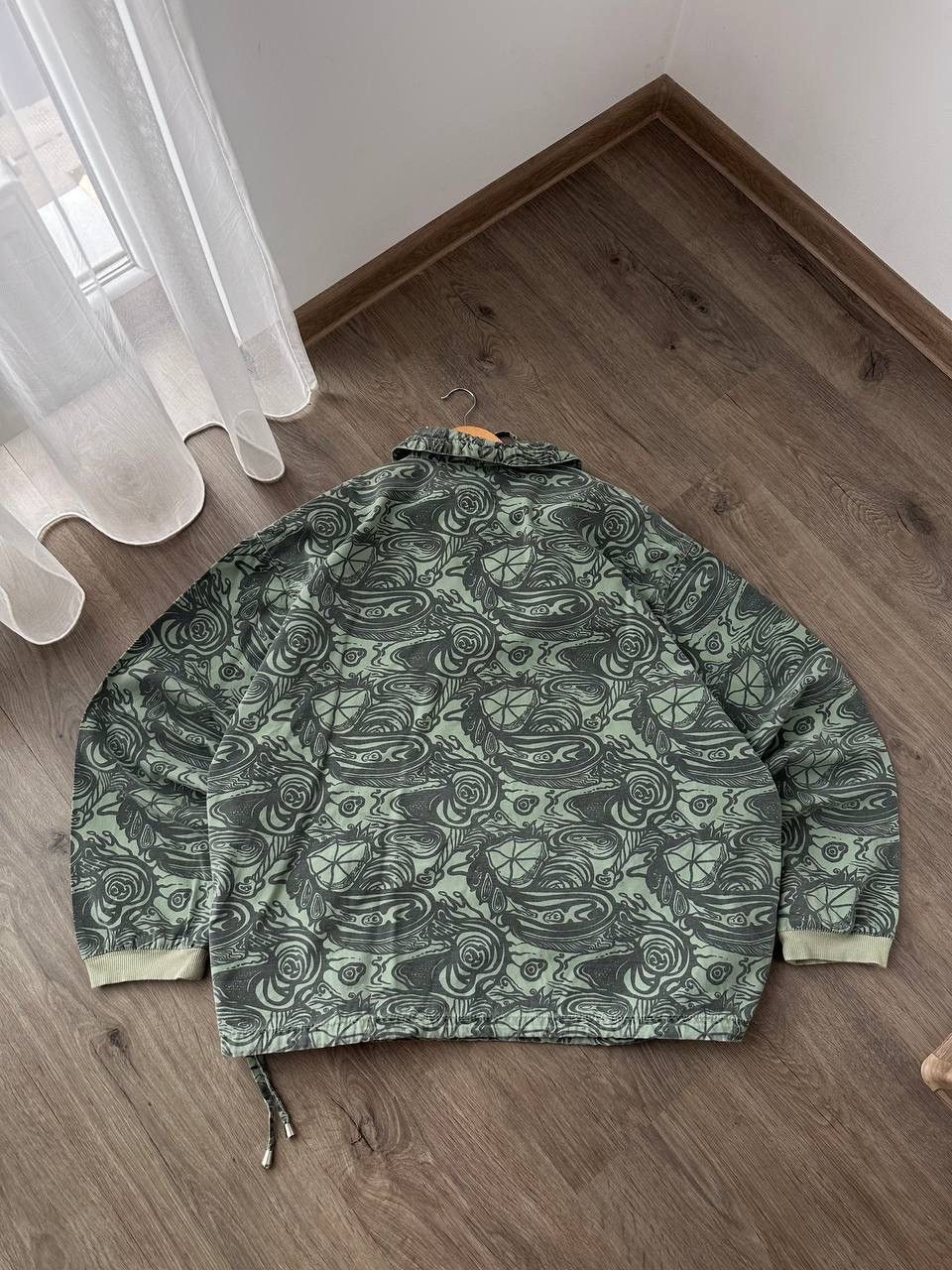 Japanese Brand × Vintage Vintage Japanese Anorak Rocky Printed Green Jacket Y2K Size US M / EU 48-50 / 2 - 15 Thumbnail