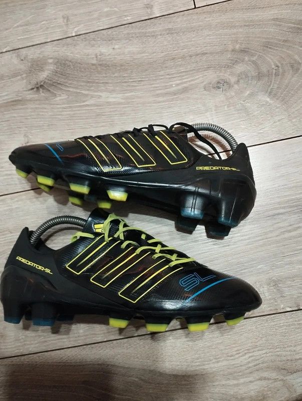Adidas Adidas Adipower Predator SL TRX Fg Black Electricity Sharp42 Size US 8.5 / EU 41-42 - 11 Thumbnail