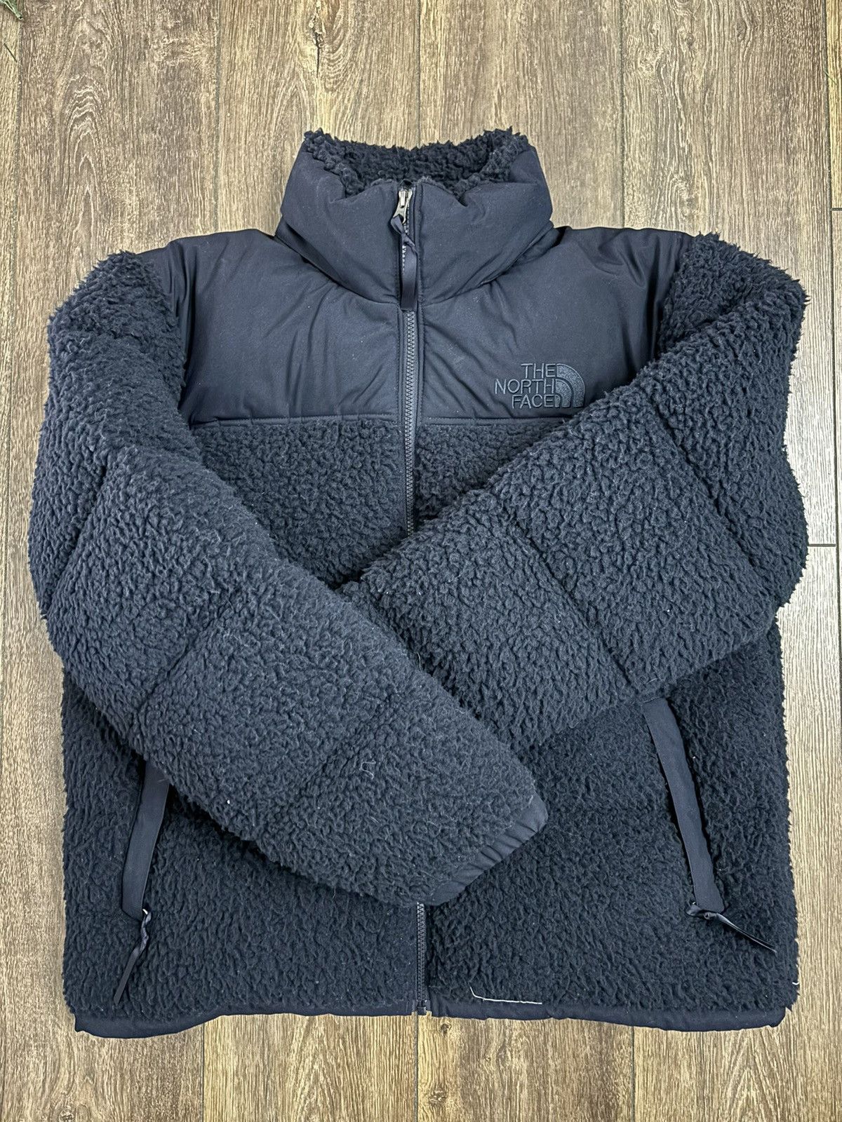 The North Face THE NORTH FACE NAVY FLEECE PUFFER Size US XL / EU 56 / 4 - 1 Thumbnail