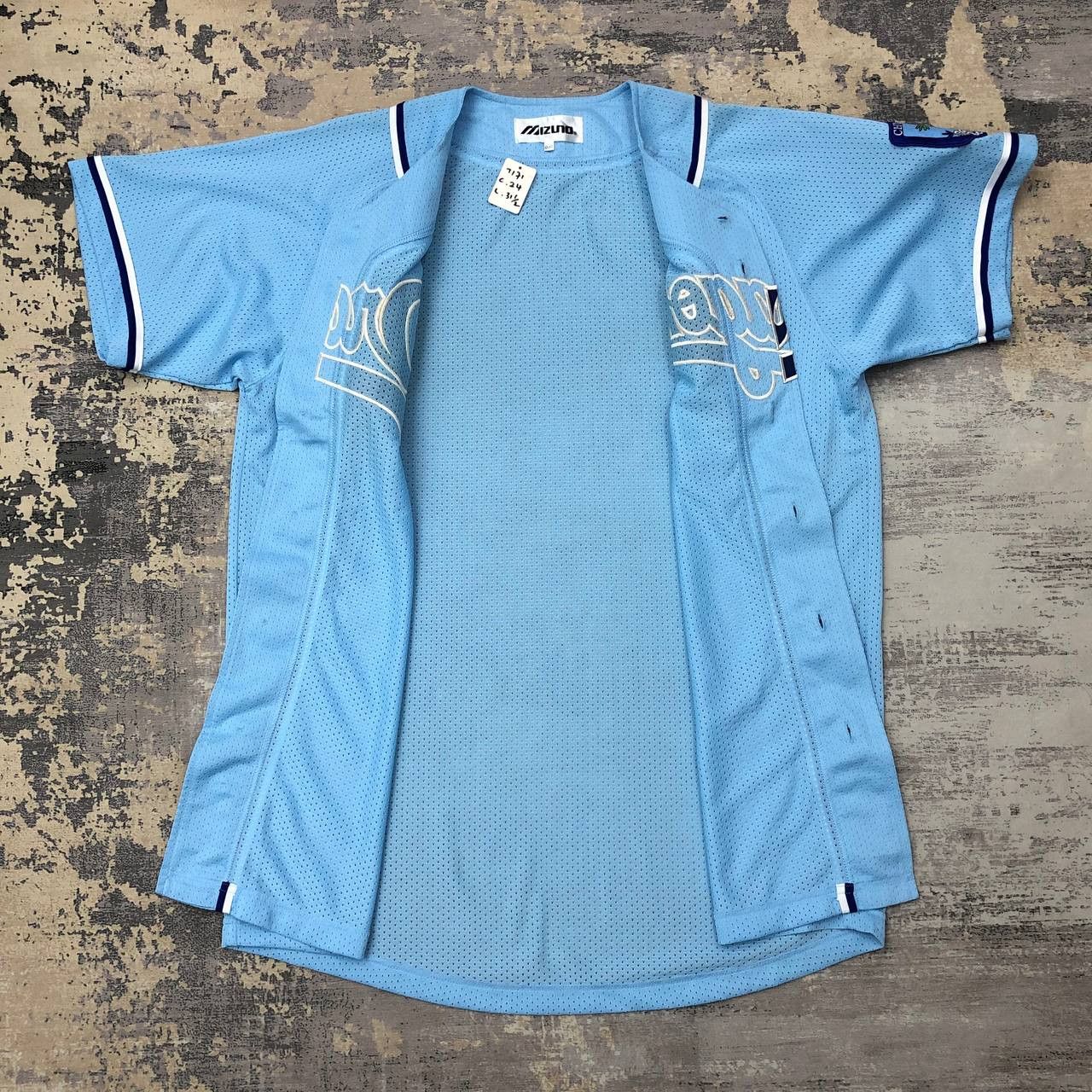 Japanese Brand × Mizuno T171 VTG CHUNICHI DRAGONS BY MIZUNO BASEBALL JERSEY Size US L / EU 52-54 / 3 - 5 Thumbnail