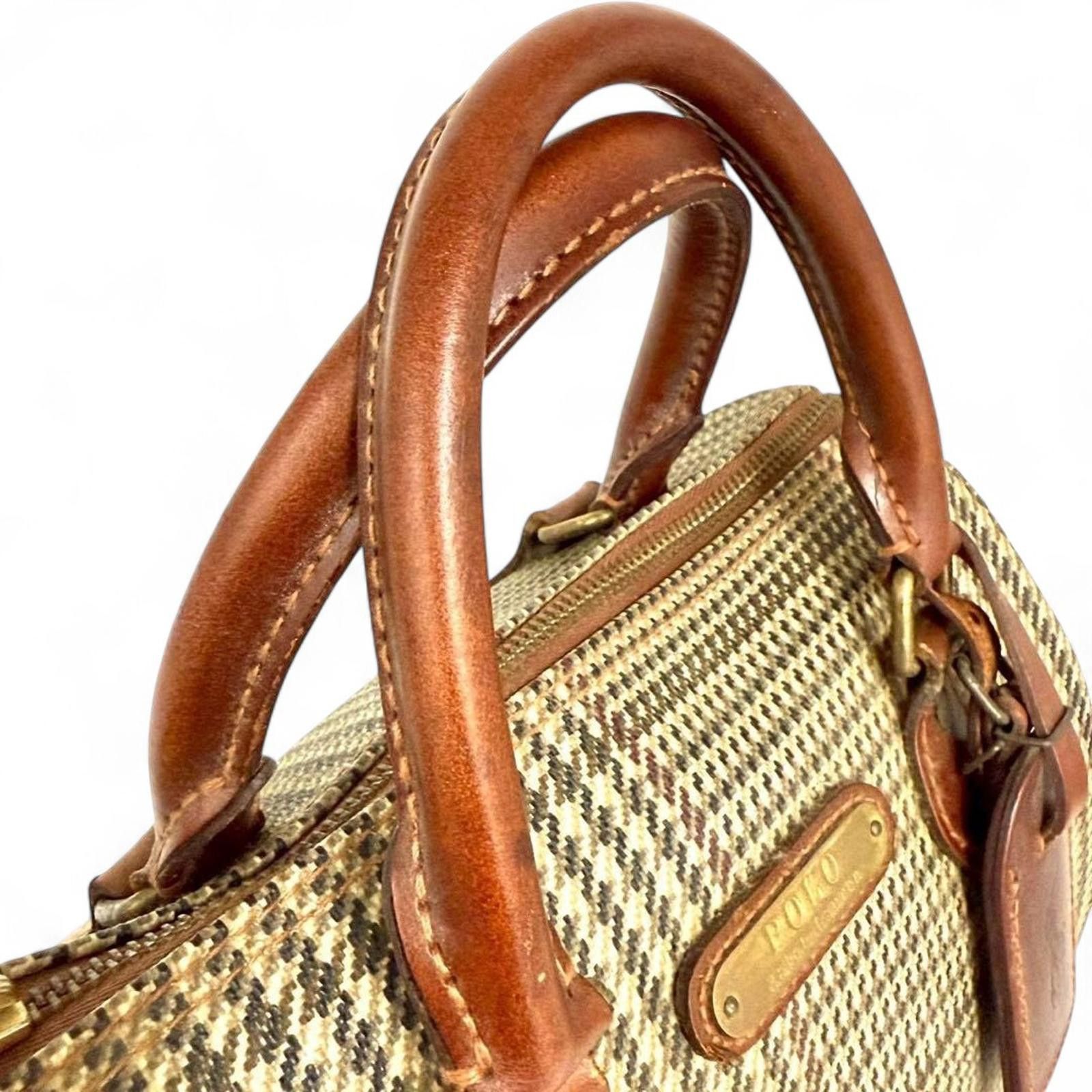 Polo Ralph Lauren Polo Ralph Lauren - Vintage Houndstooth Pattern Handbag Size ONE SIZE - 6 Thumbnail