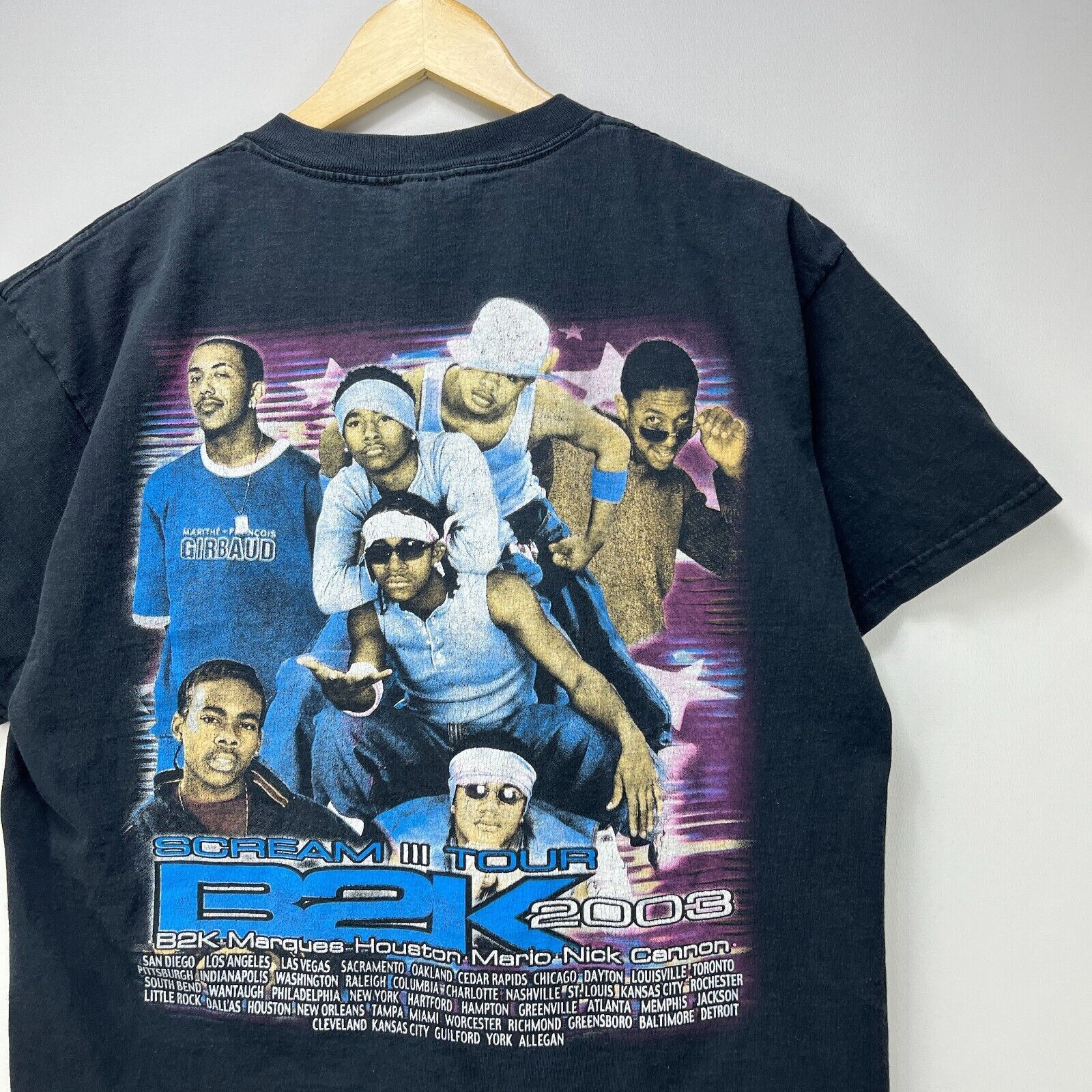 Vintage Vintage 2003 B2K Scream III NickCannon Rap Tee Hip Hop Large Size US L / EU 52-54 / 3 - 6 Thumbnail
