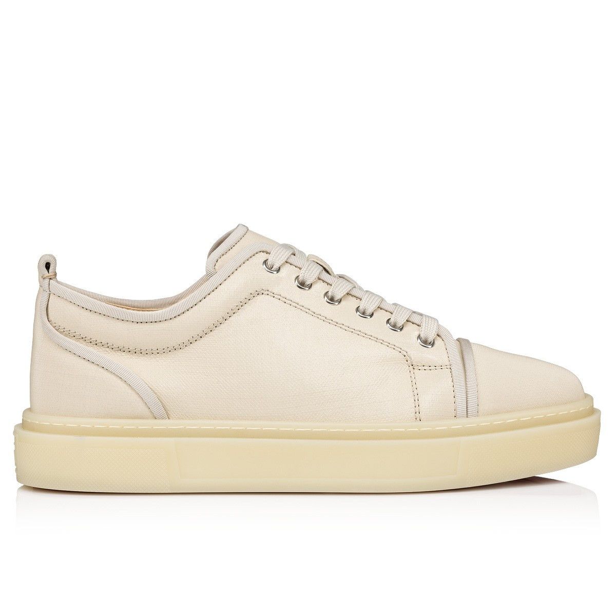 Christian Louboutin o1s1wg110924 Adolon Junior Flats Sneaker in Beige Size US 9 / EU 42 - 1 Thumbnail