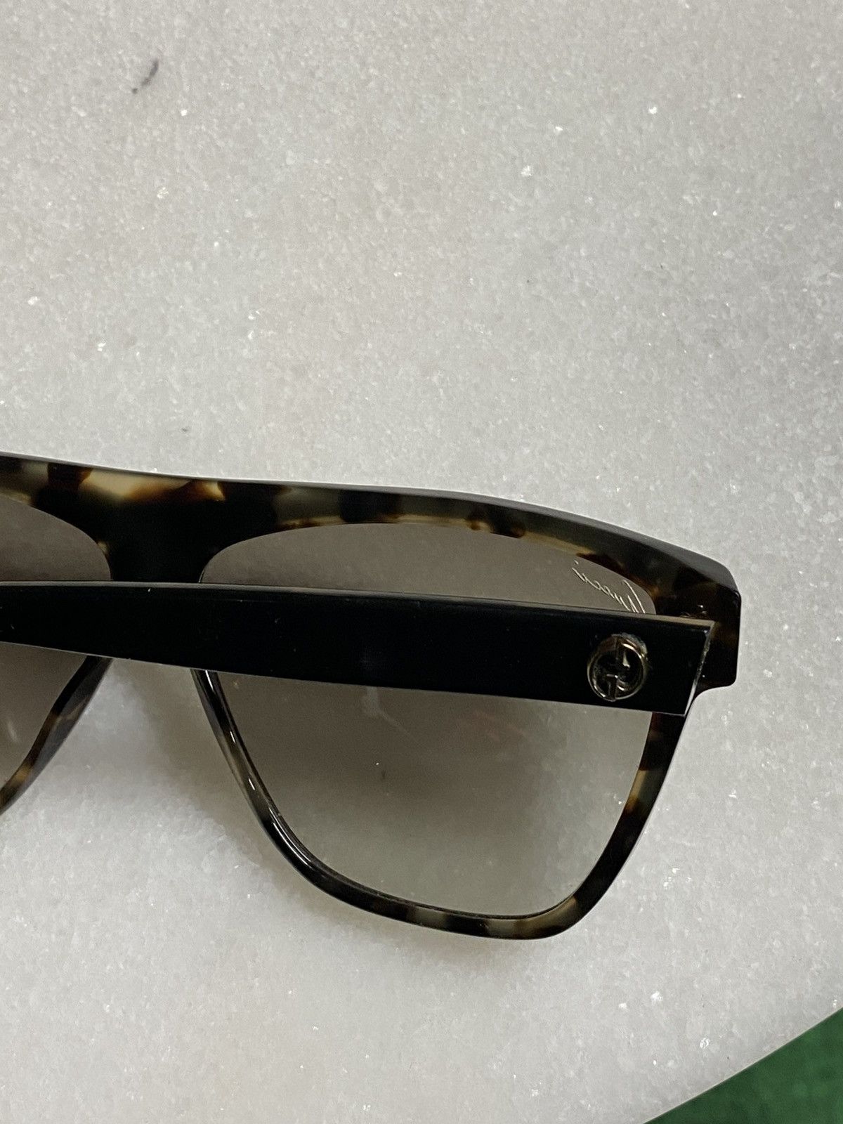 Gucci Gucci GG Logo Sunglasses Women’s Black Shades Preowned Size ONE SIZE - 3 Thumbnail
