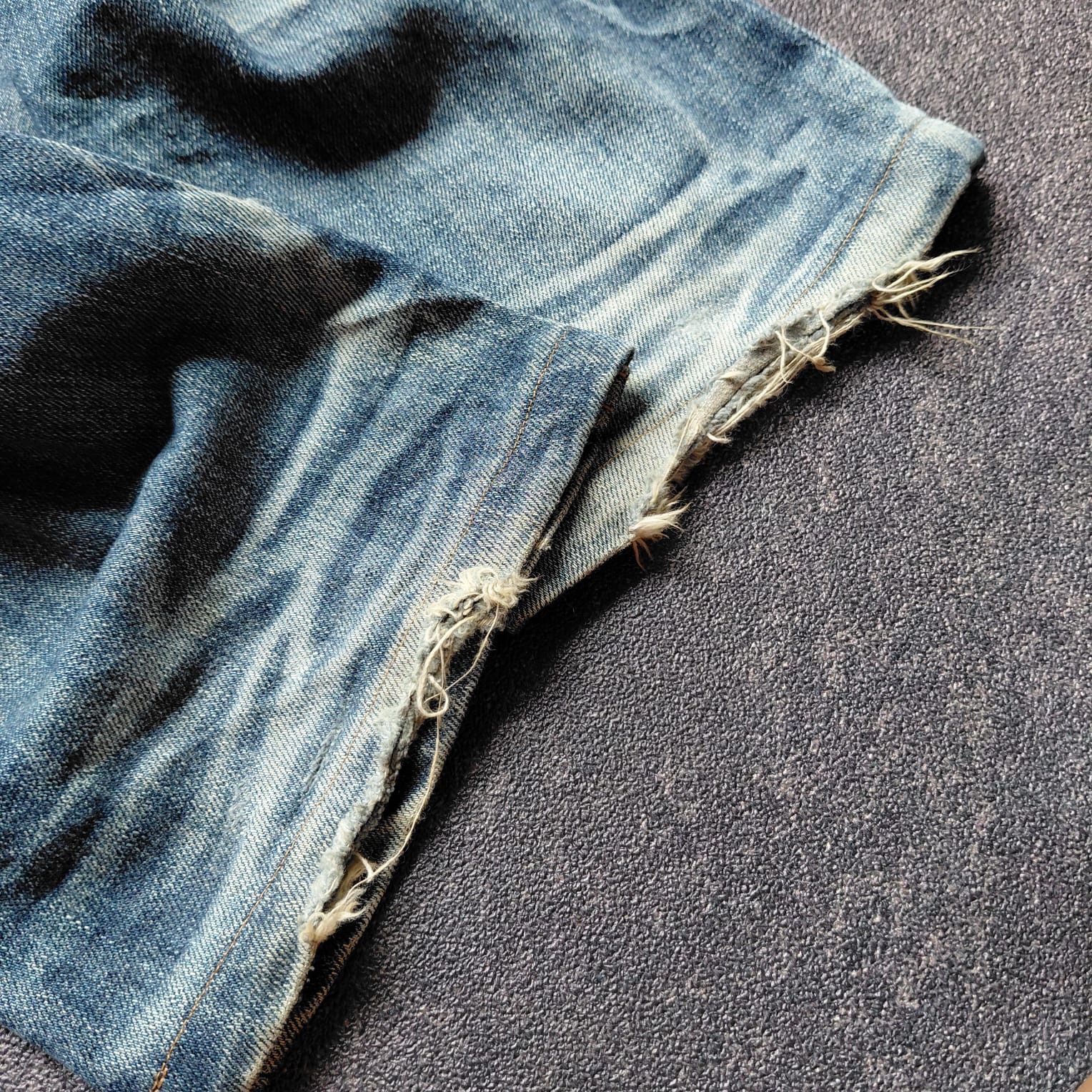 Tornado Mart Yoshitomo Nara Lolita Distresed Flare Jeans Size US 29 - 12 Thumbnail