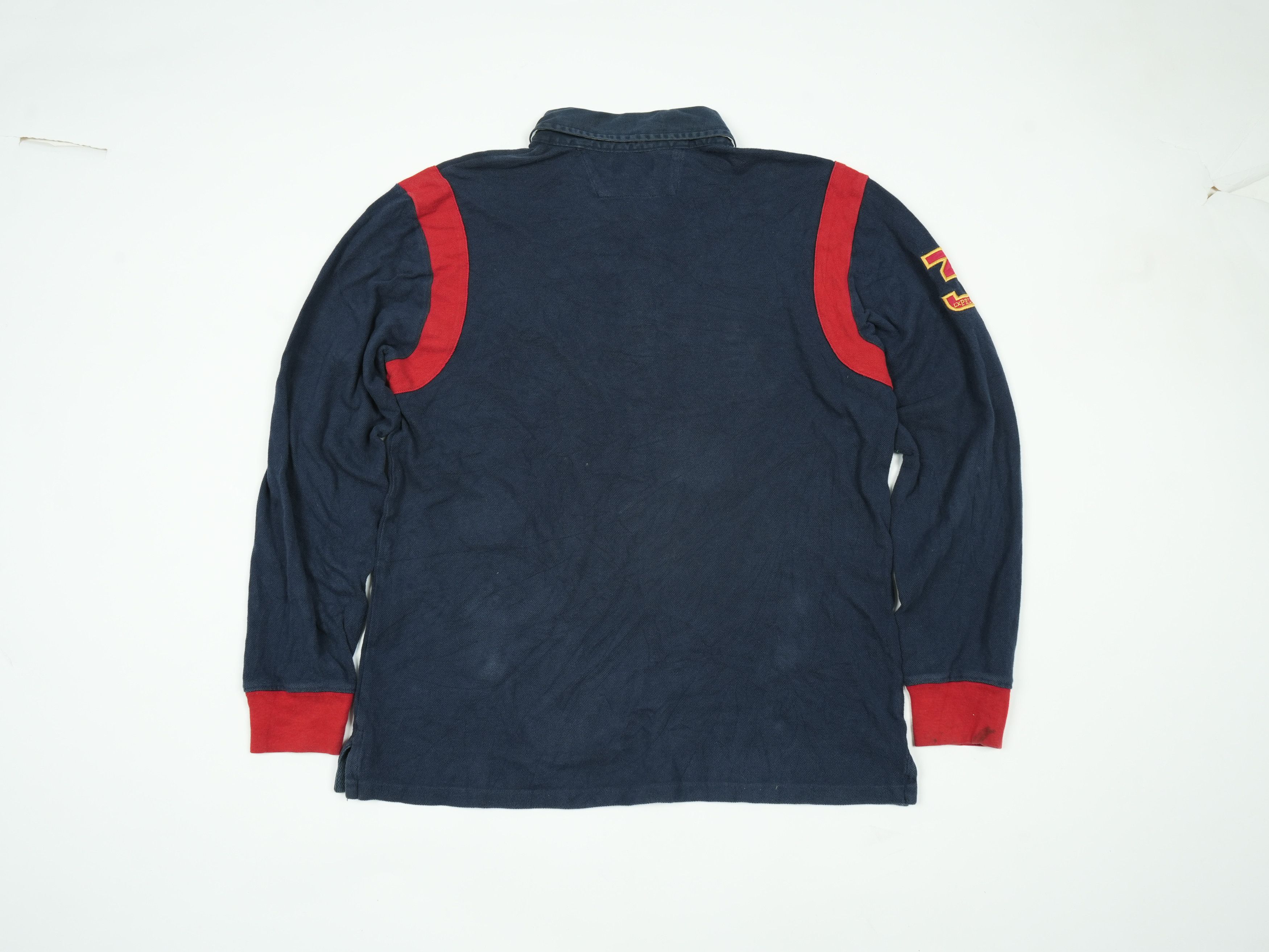 Polo Ralph Lauren Rare Vintage Polo Ralph Lauren Big Pony Olympic Shirt Size US XL / EU 56 / 4 - 5 Thumbnail