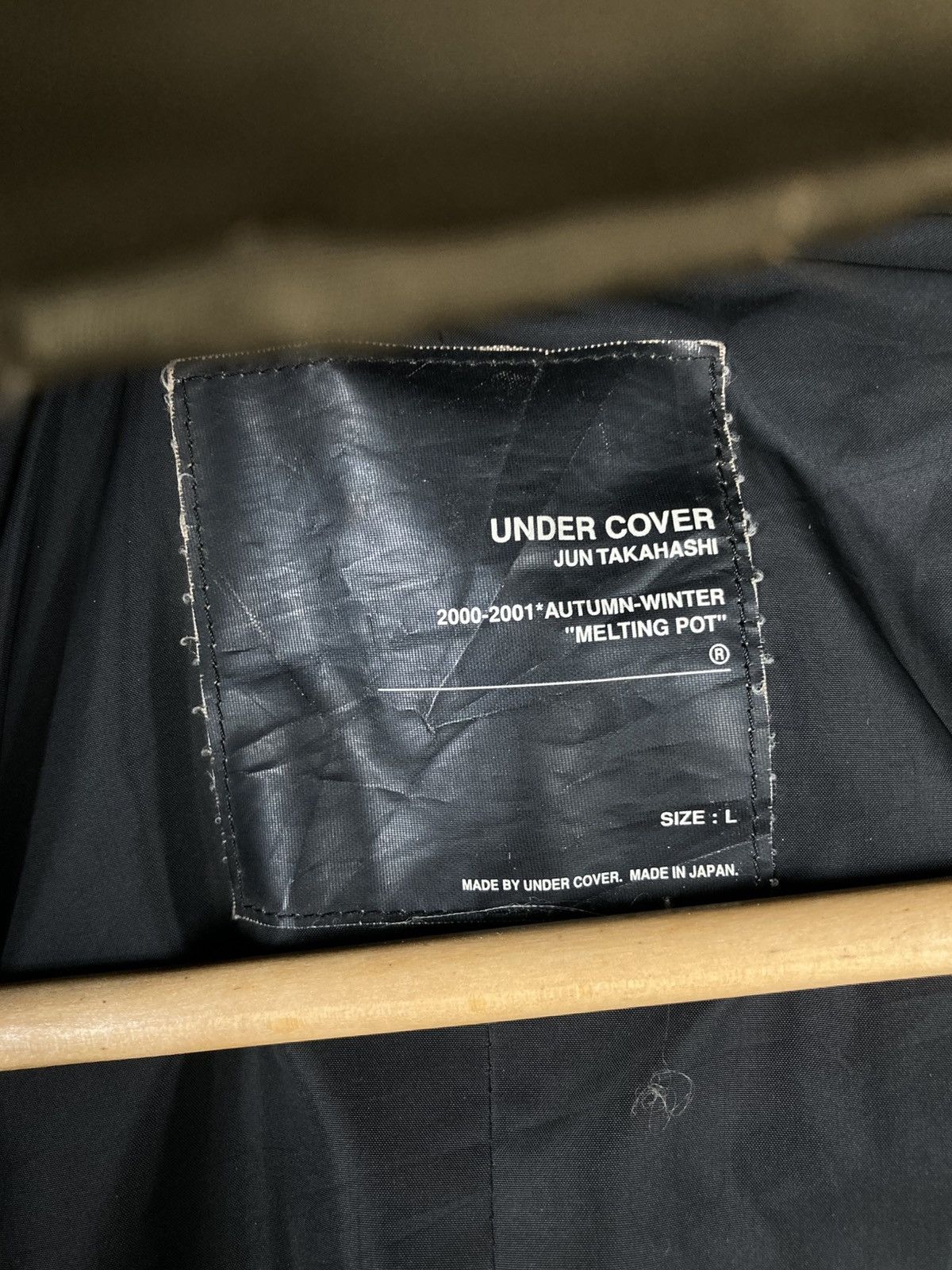 Undercover Vintage AW00-01 Undercover Jun Takahashi Melting Pot Jacket Size US L / EU 52-54 / 3 - 5 Thumbnail