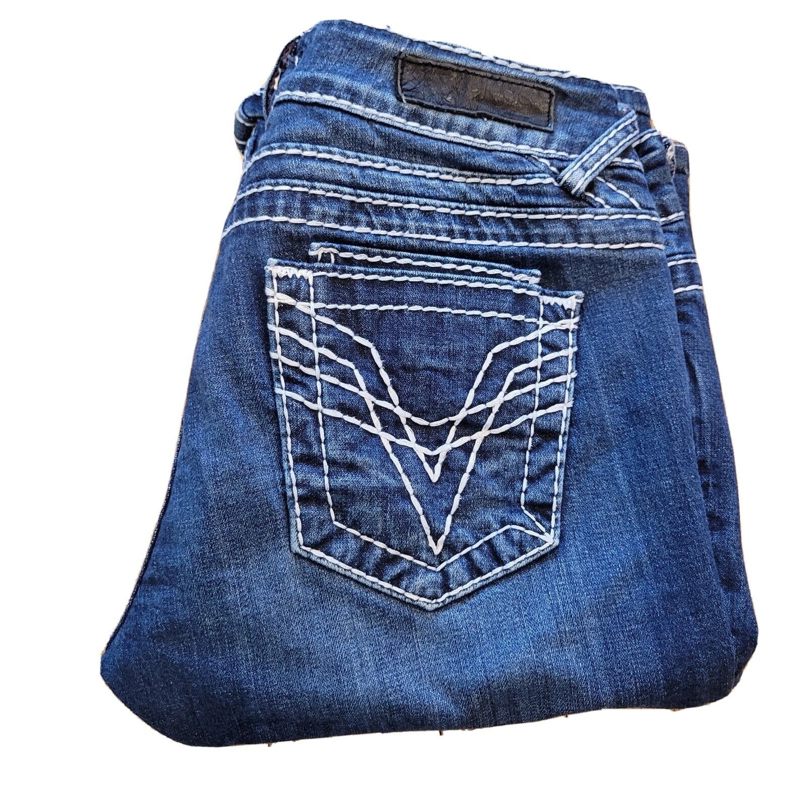 Vintage Vigoss Jeans Fit bootcut Womens Size 29 x 30 Size 29" - 11 Thumbnail