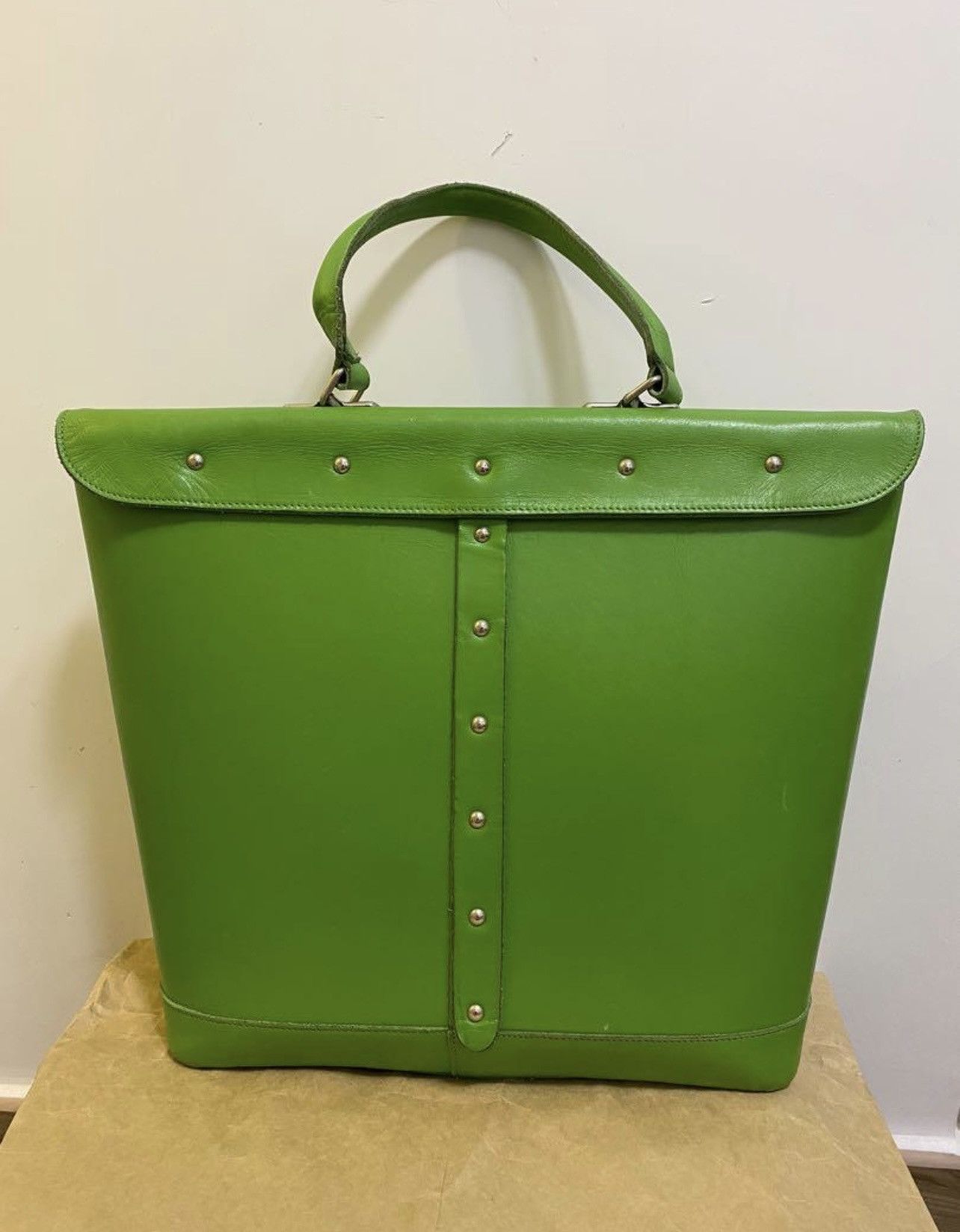 Comme des Garcons 🔥 Vintage Comme des Garçons green leather bag Size ONE SIZE - 3 Thumbnail