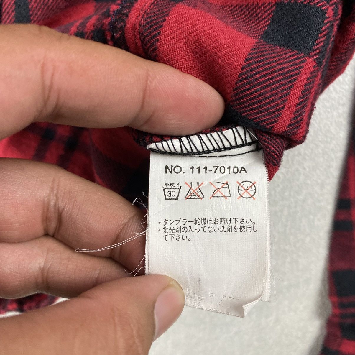 If Six Was Nine In The Attic Flannel Punk Style Shirt Size US L / EU 52-54 / 3 - 5 Thumbnail