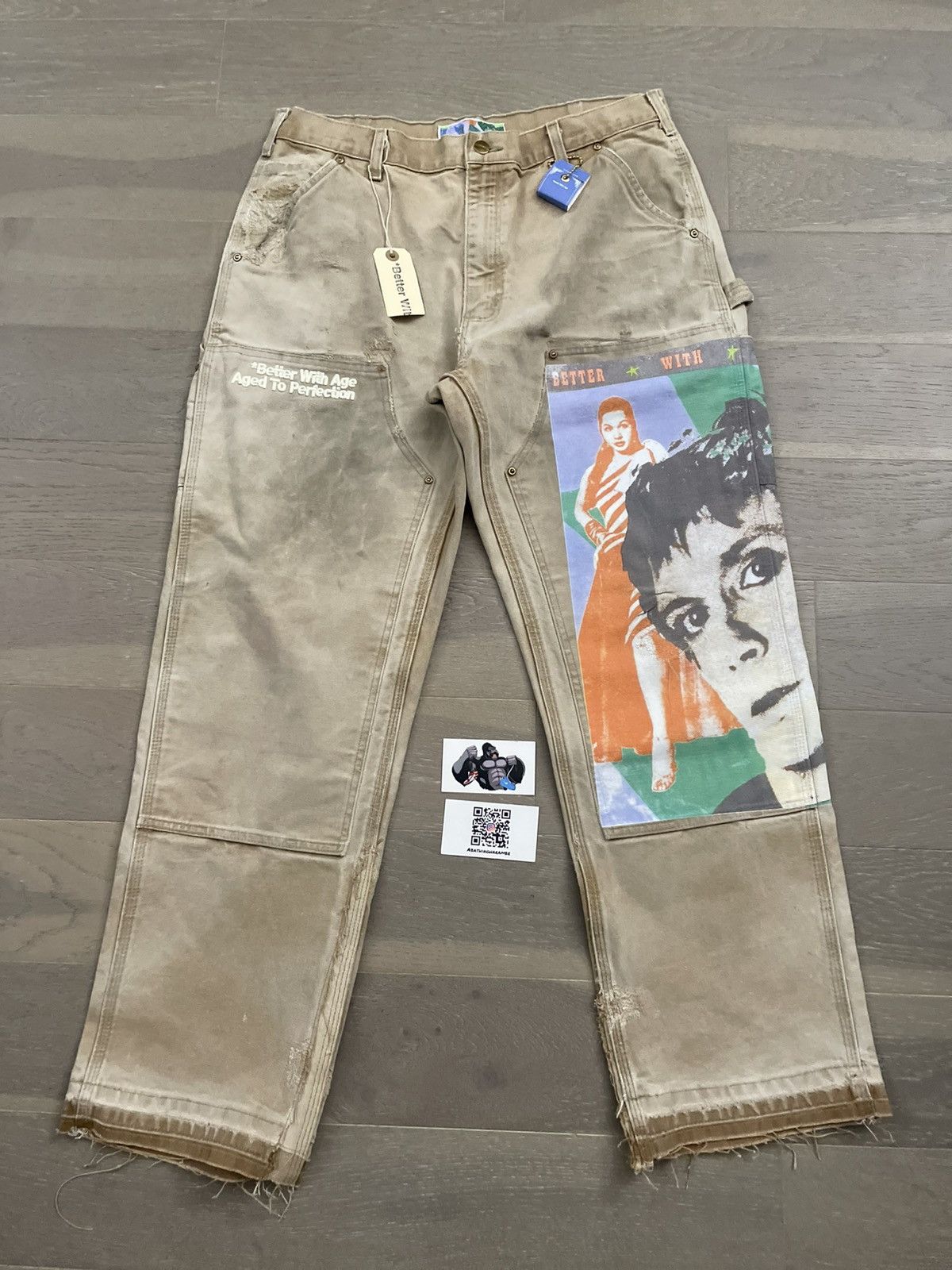 Better With Age Better With Age Knucklehead Double Knee Carpenter Pants Size US 34 / EU 50 - 2 Thumbnail